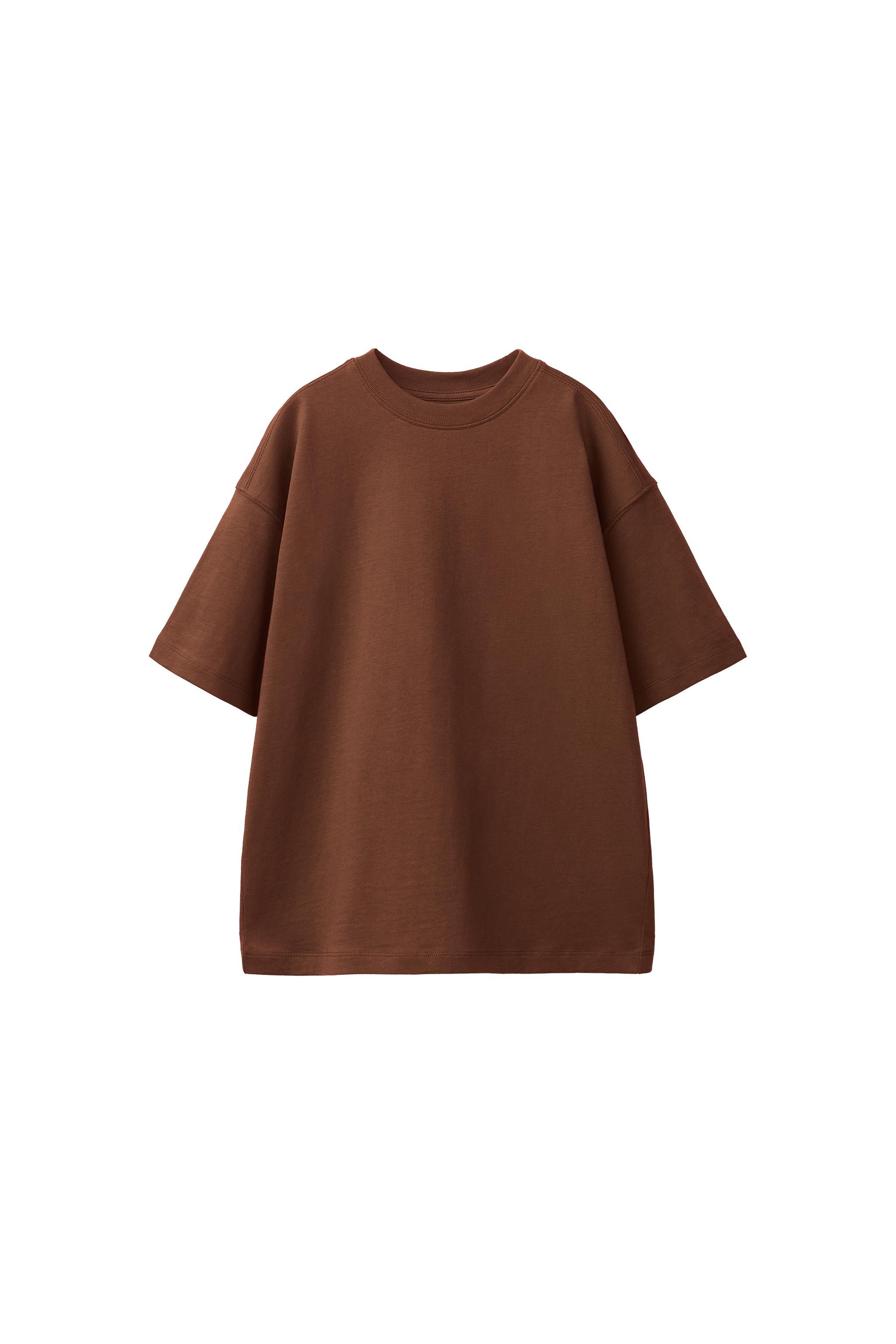 Футболка однотонная — ZARA
