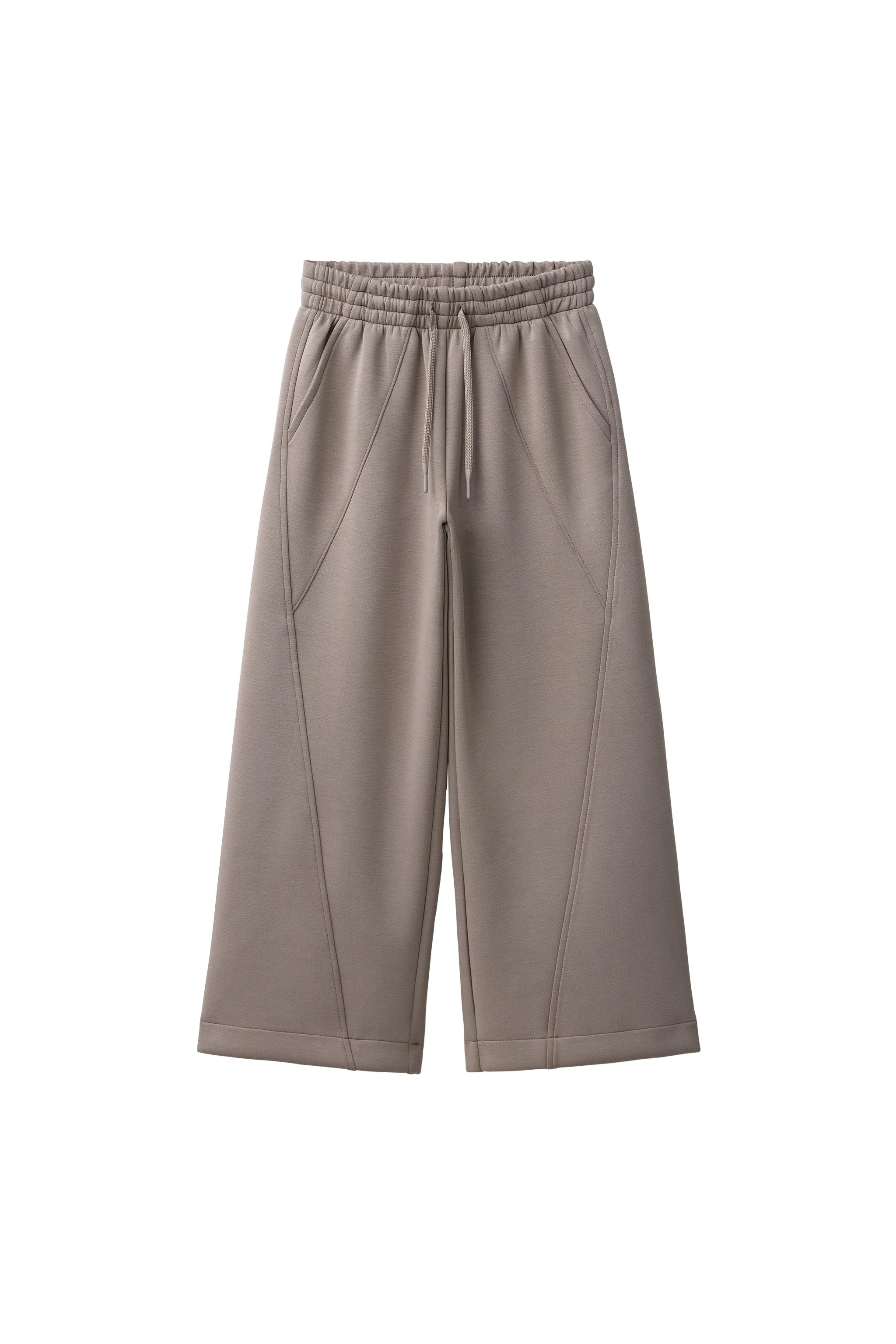 SPORTY WIDE-LEG TROUSERS — ZARA