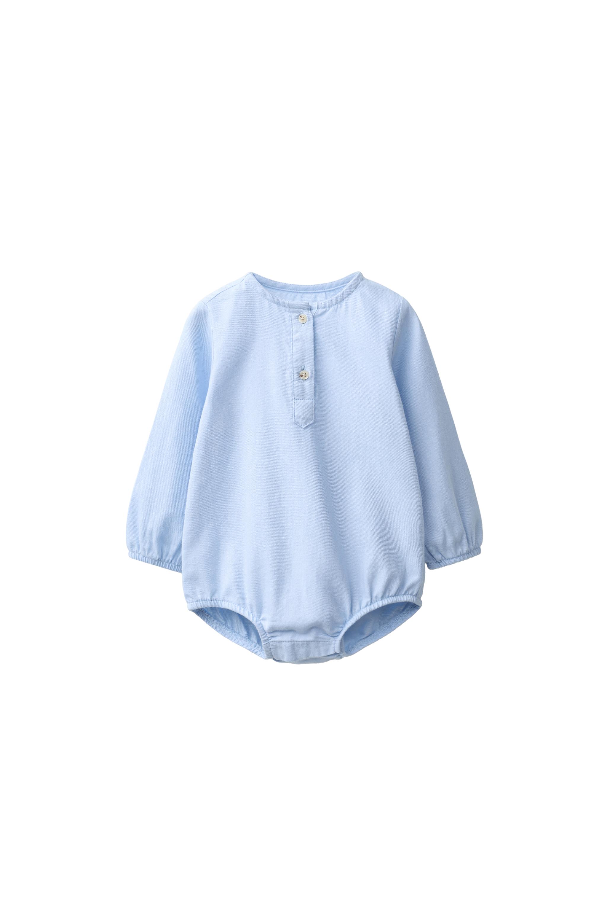 HENLEY NECK BODYSUIT — ZARA