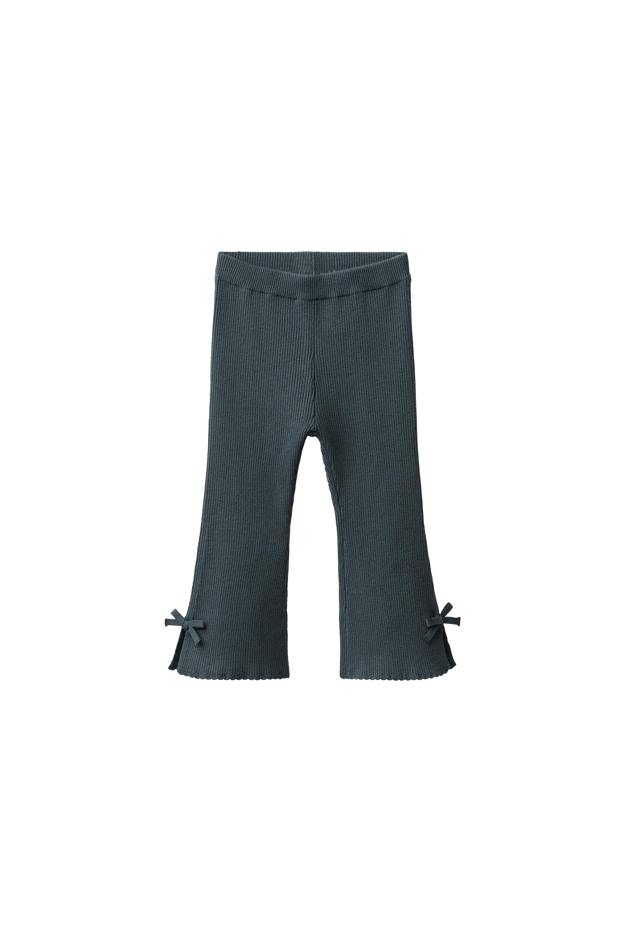 Леггинсы в рубчик с широкими штанинами — ZARA