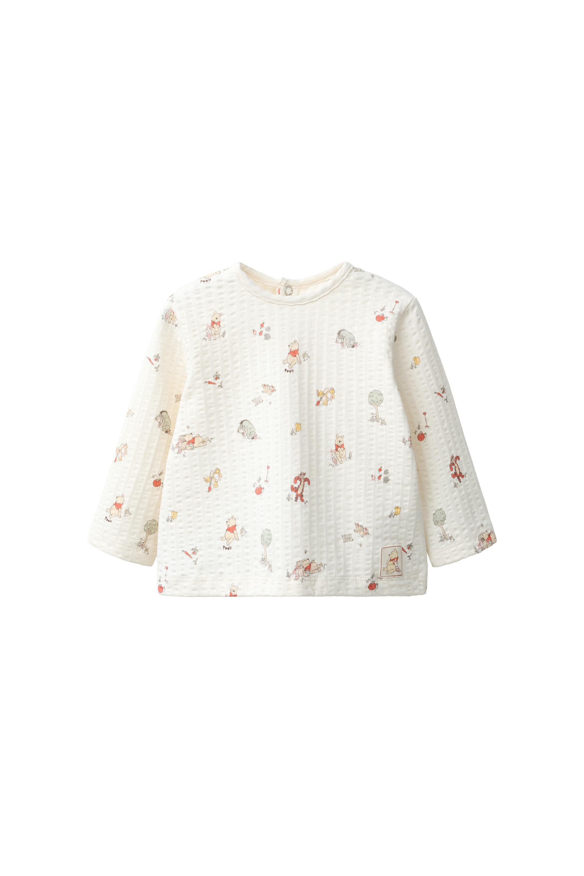 Футболка с фактурным принтом Винни-Пух © DISNEY — ZARA