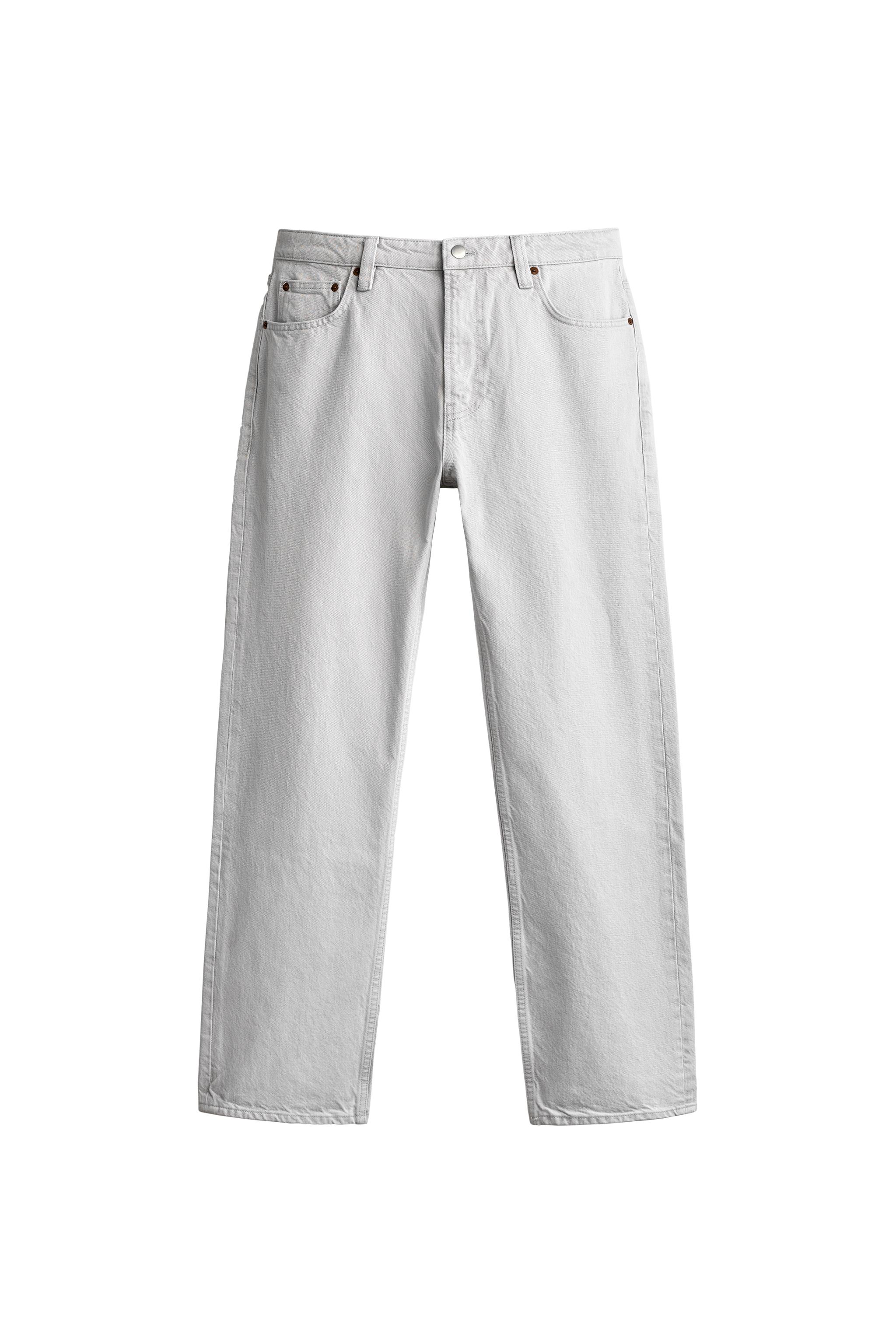 Джинсы с прямыми штанинами — ZARA