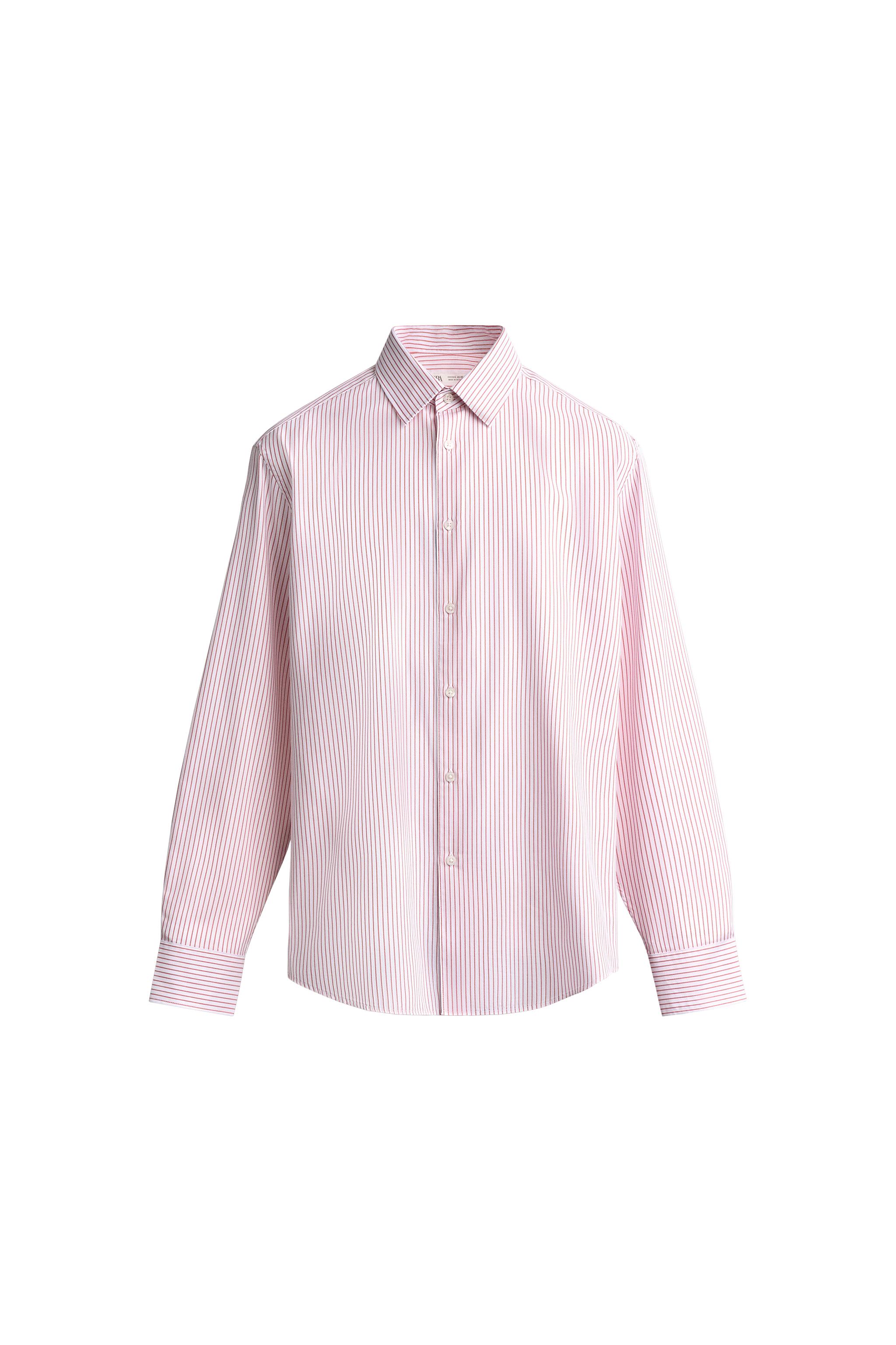 РУБАШКА РЕЛЬЕФНОЙ ФАКТУРЫ КЛАССИЧЕСКОГО КРОЯ — ZARA