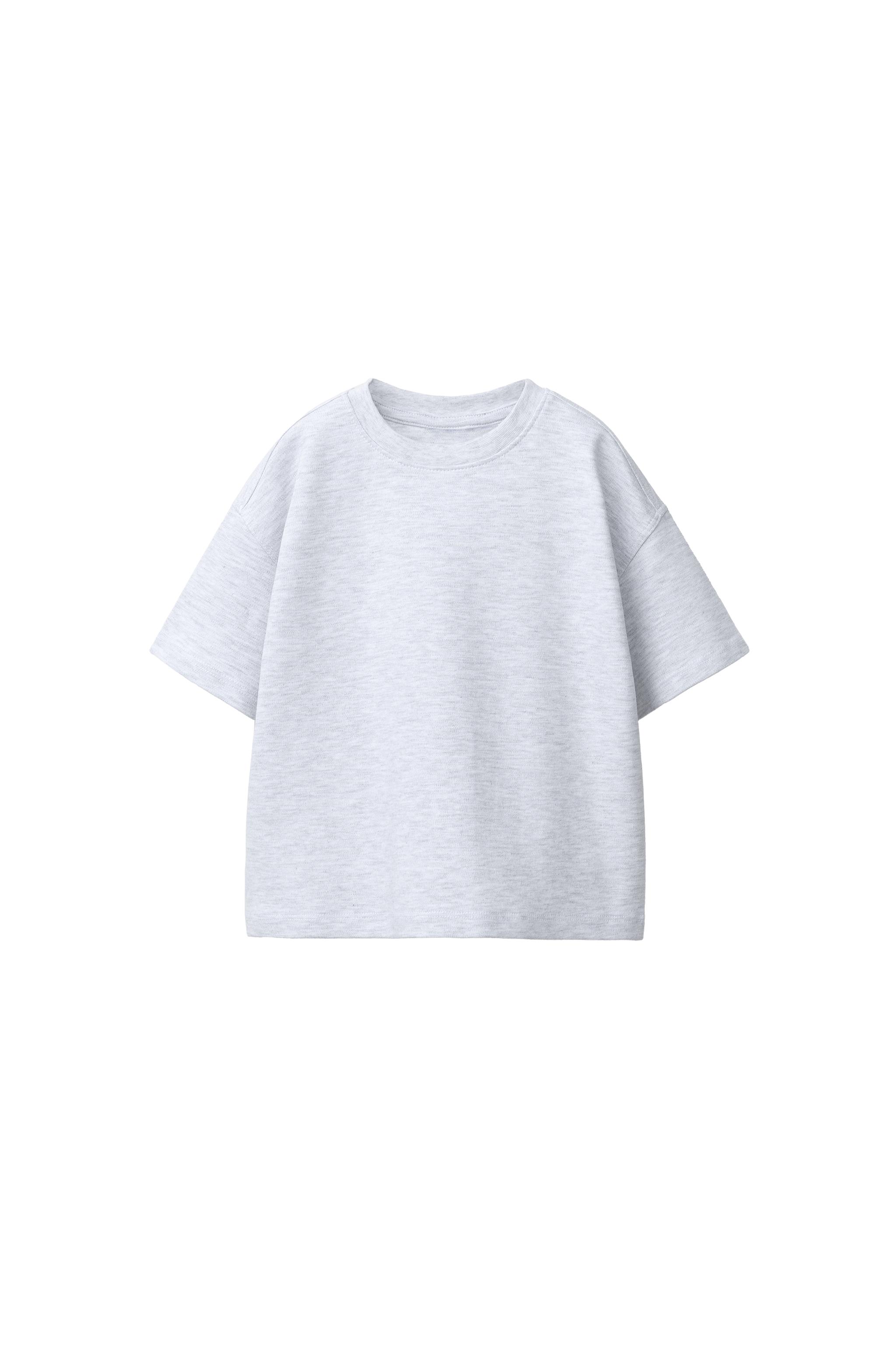 Базовая футболка из интерлока — ZARA