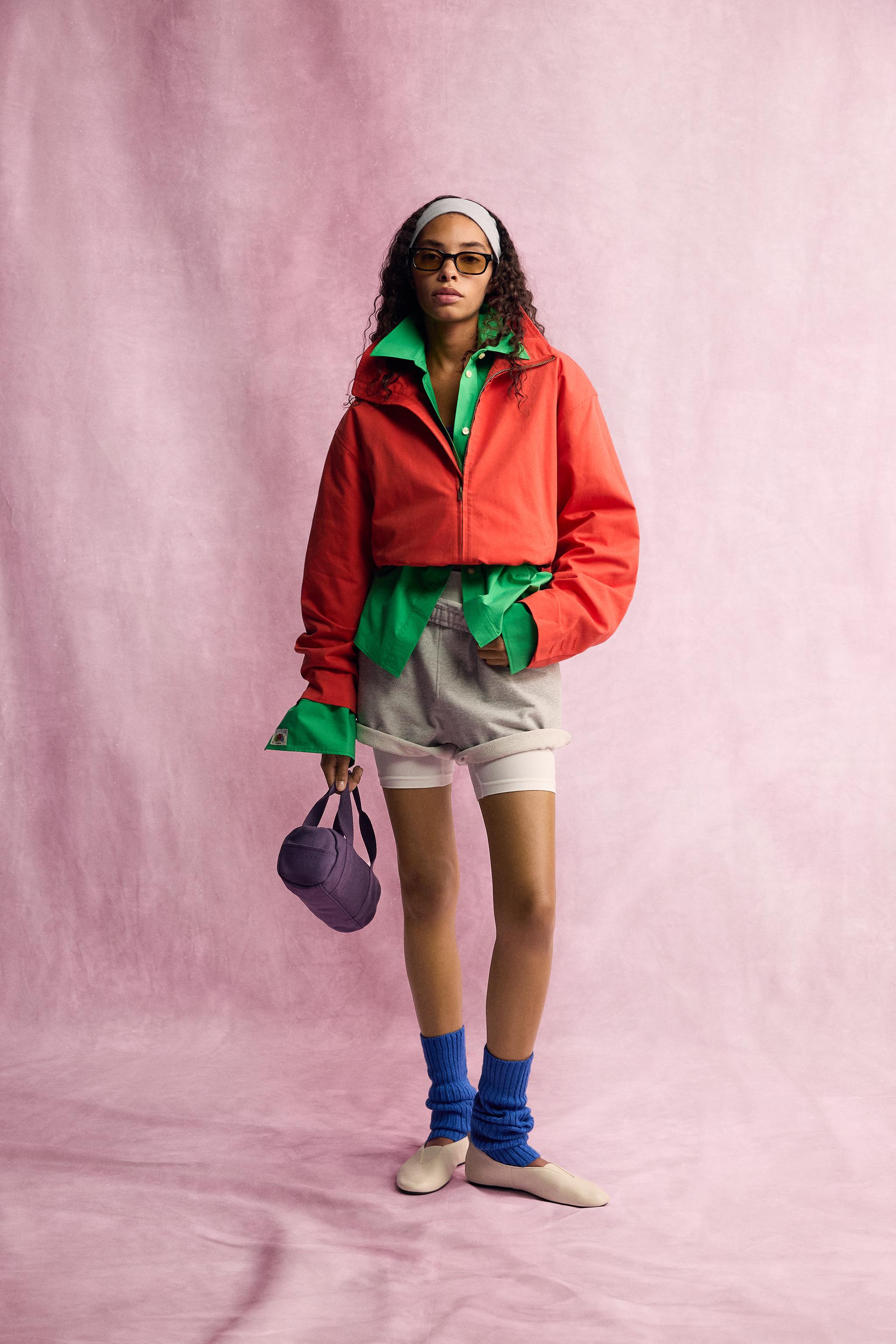 Куртка с высоким воротником Fruit of the Loom™ — ZARA