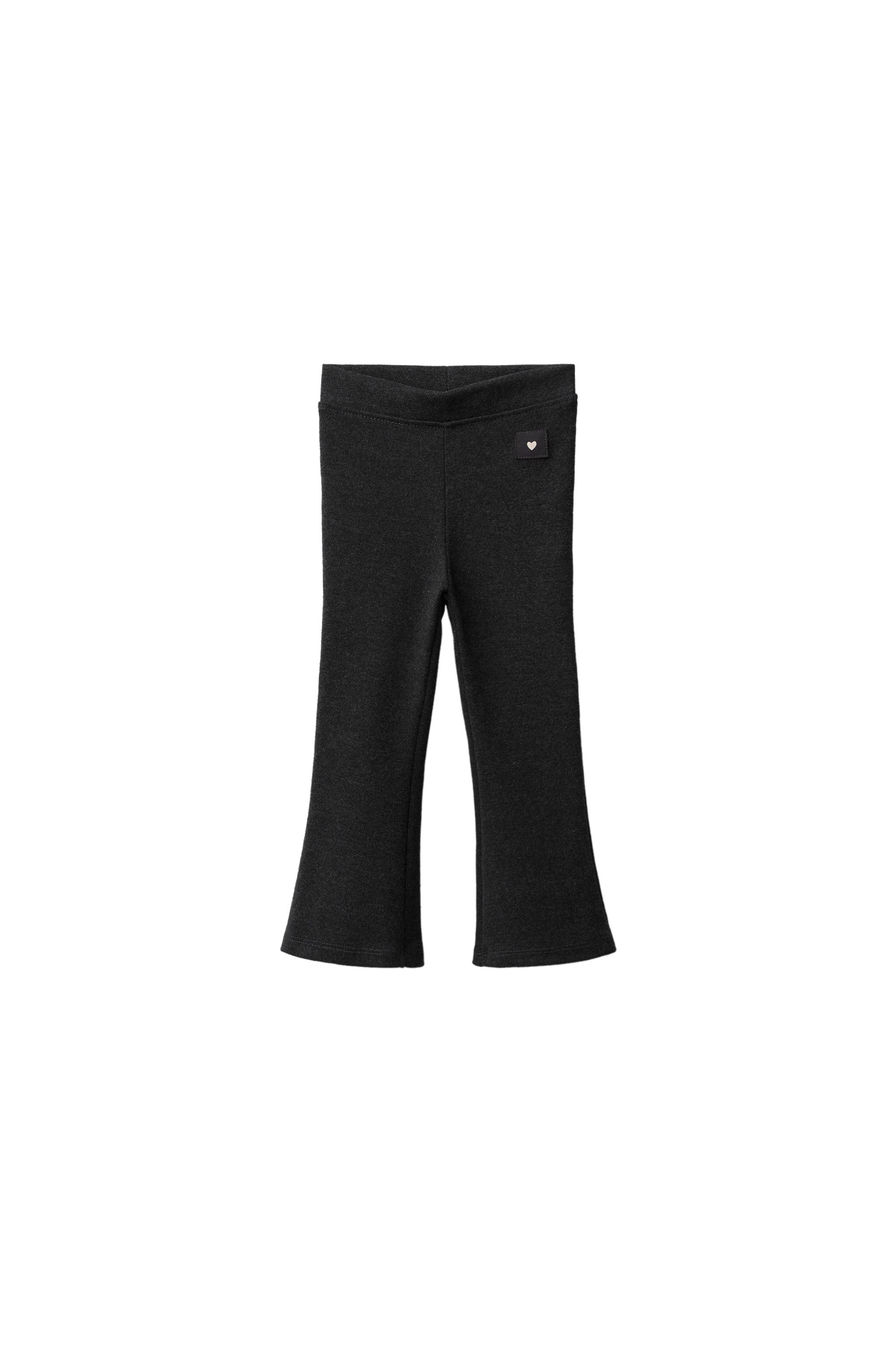 Легинсы расклешенного кроя с логотипом — ZARA