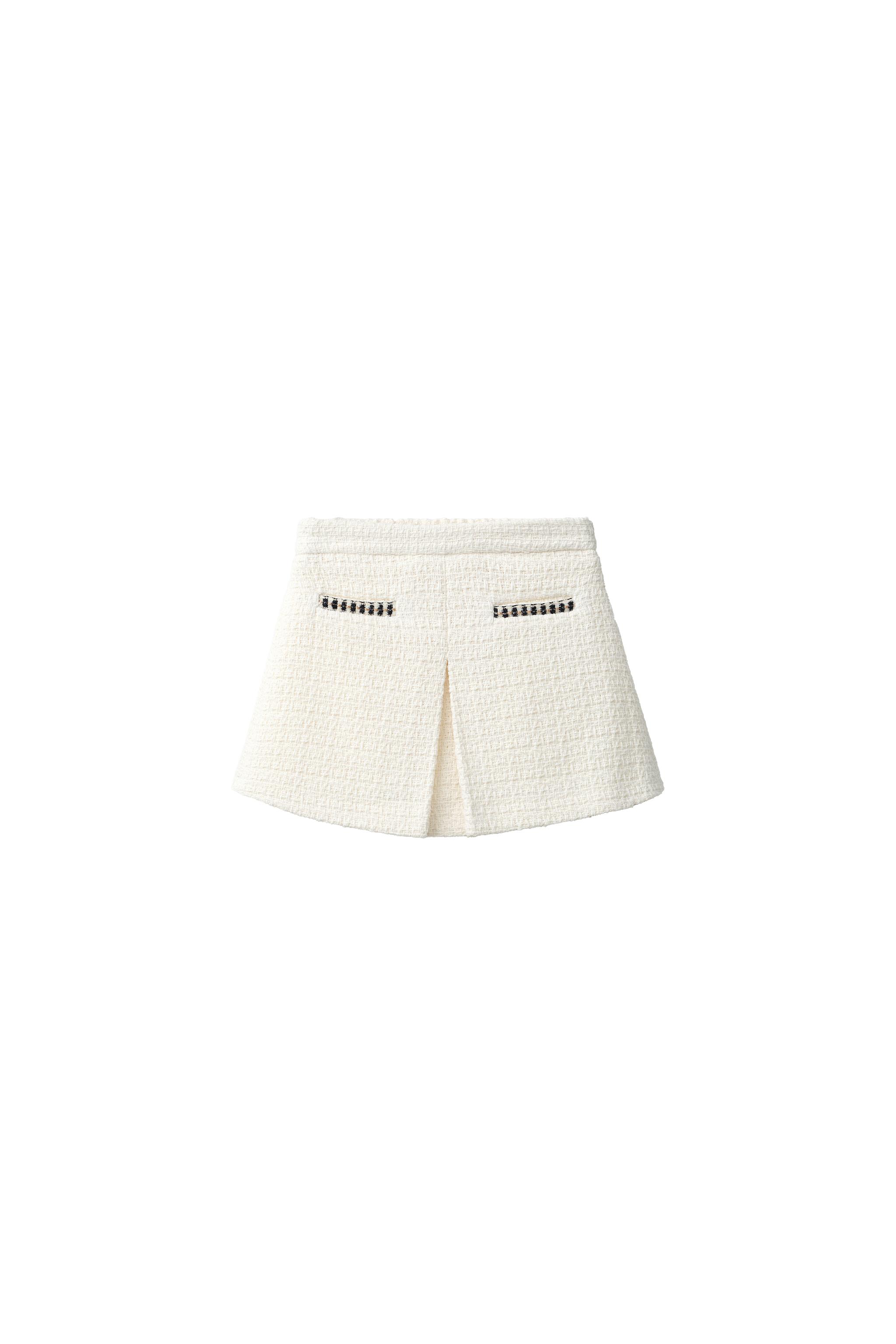 STRUCTURED POCKET SKIRT — ZARA
