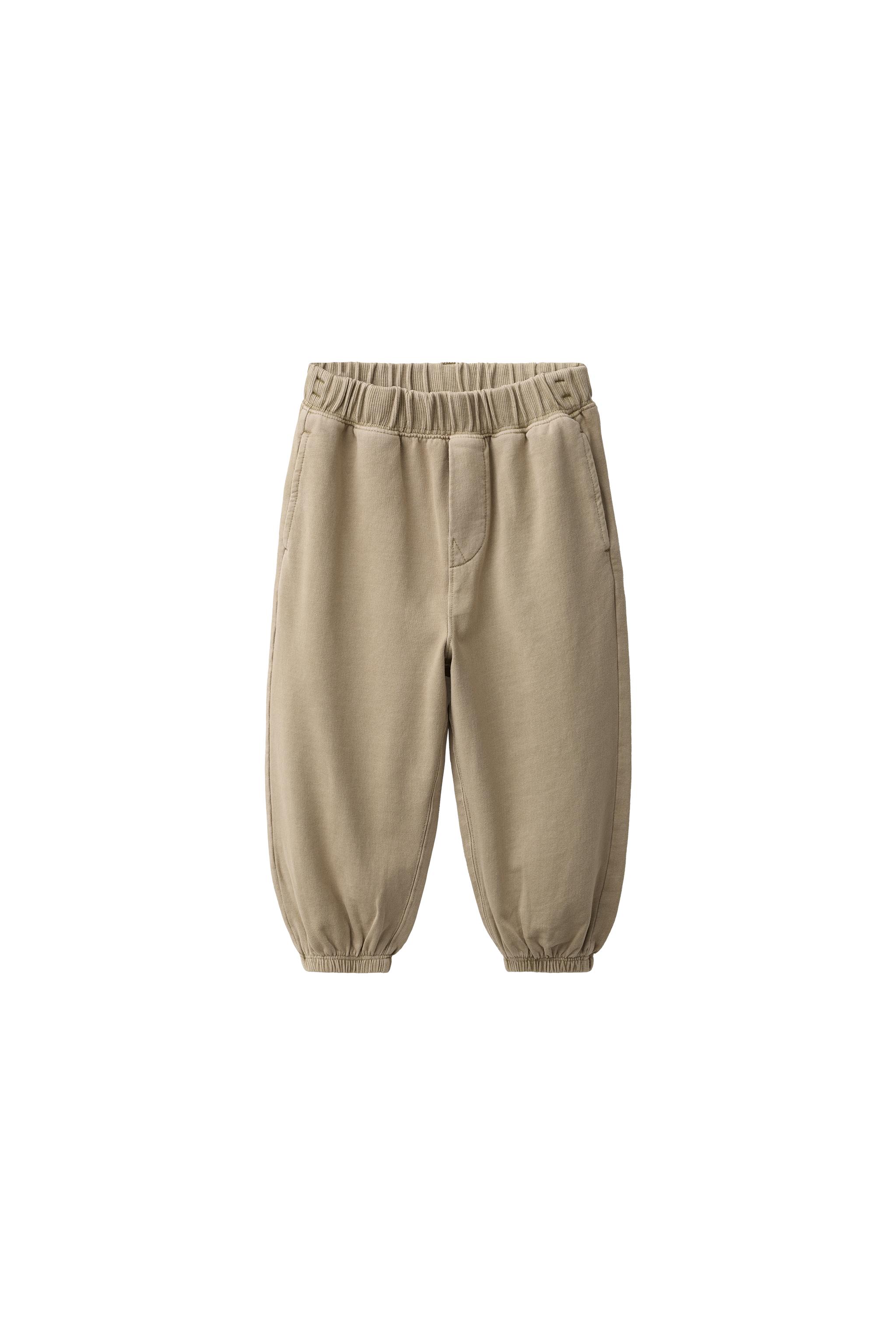 PLAIN JOGGER TROUSERS — ZARA