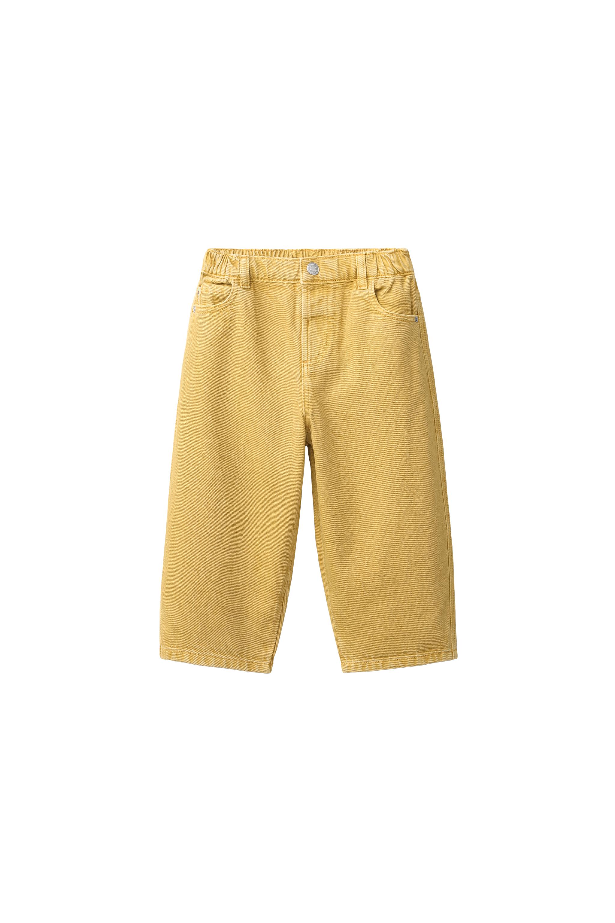 Брюки из ткани твилл с вышивкой Fruit of the Loom™ — ZARA