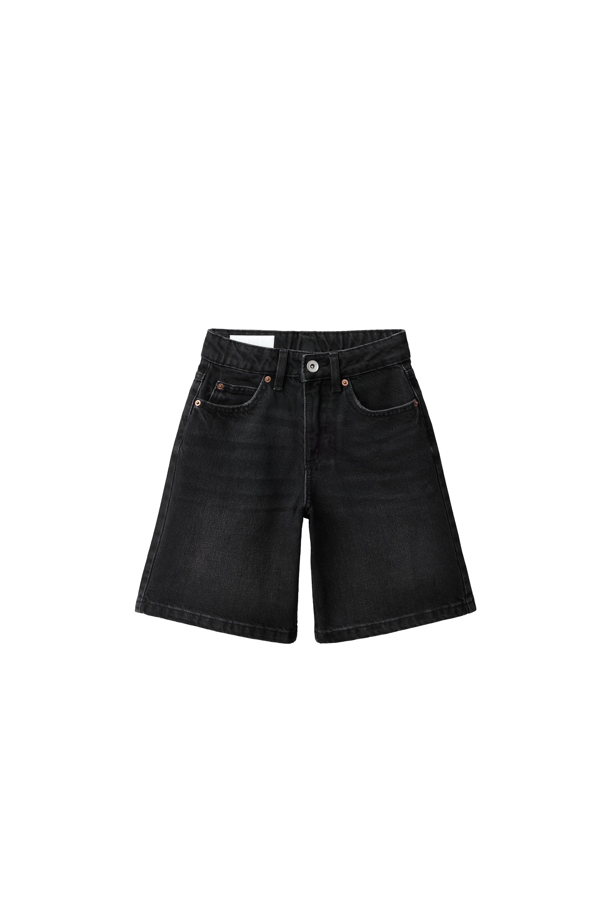 ДЖИНСОВЫЕ ШОРТЫ СО ЗВЕЗДАМИ — ZARA