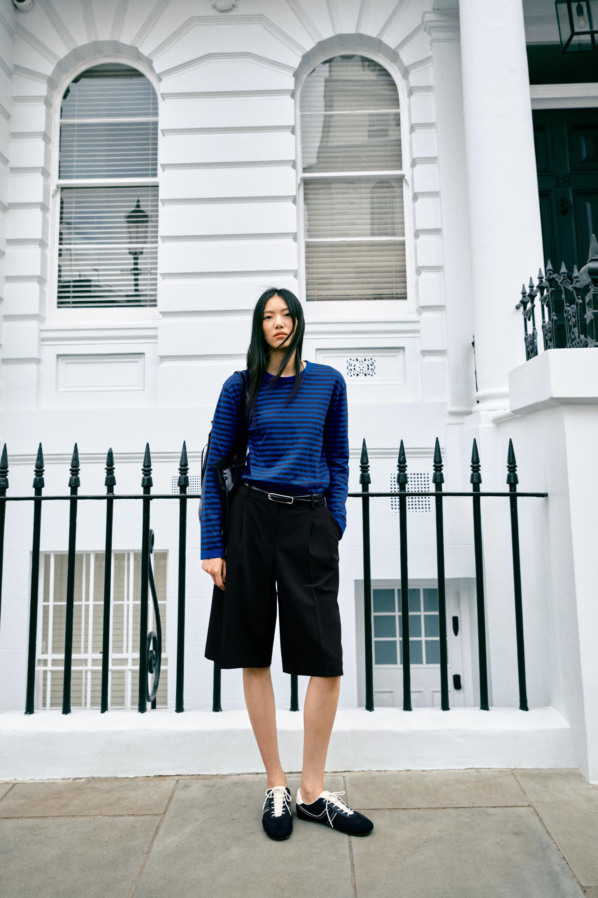 ФУТБОЛКА В ПОЛОСКУ — ZARA