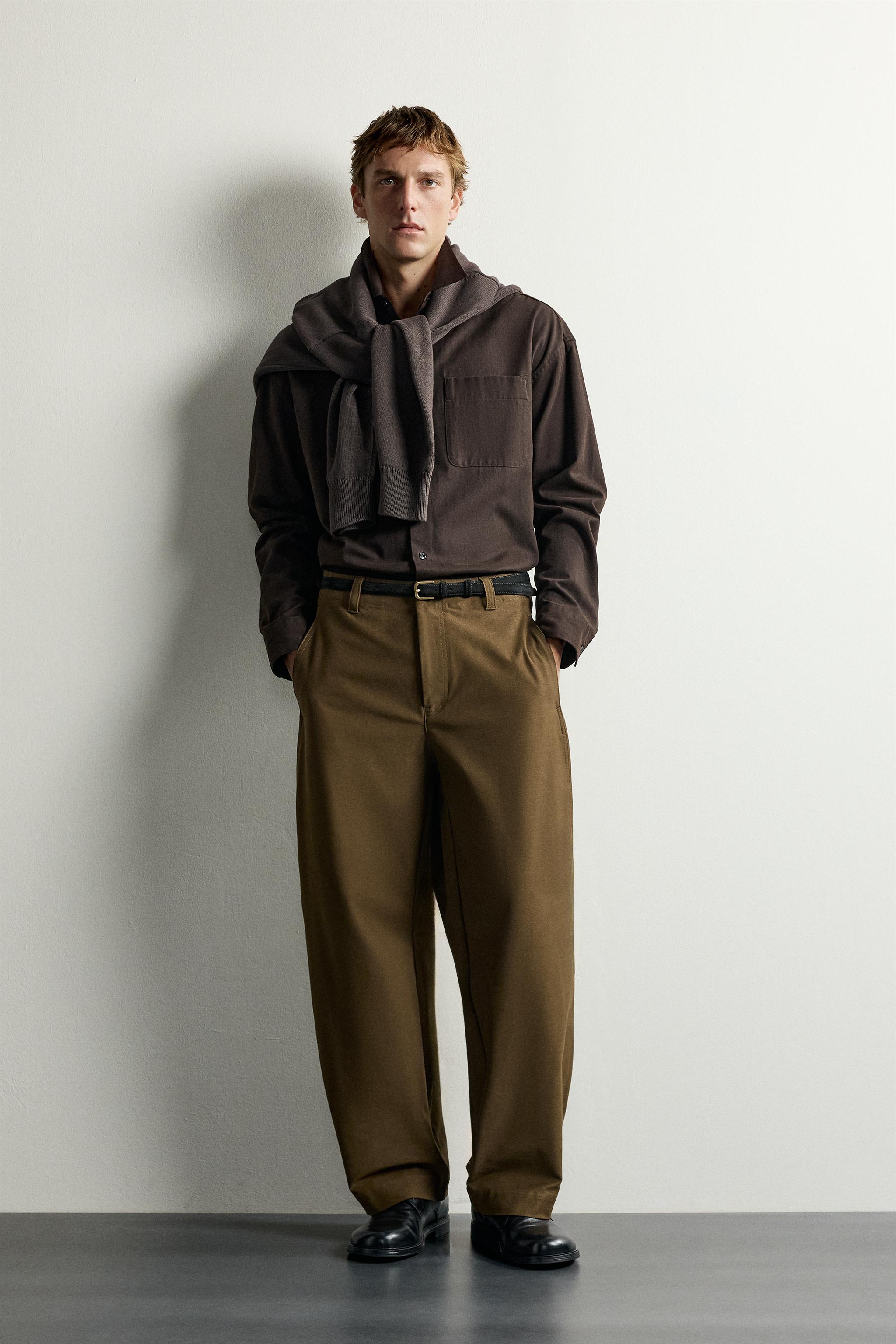 БРЮКИ BALLOON FIT — ZARA