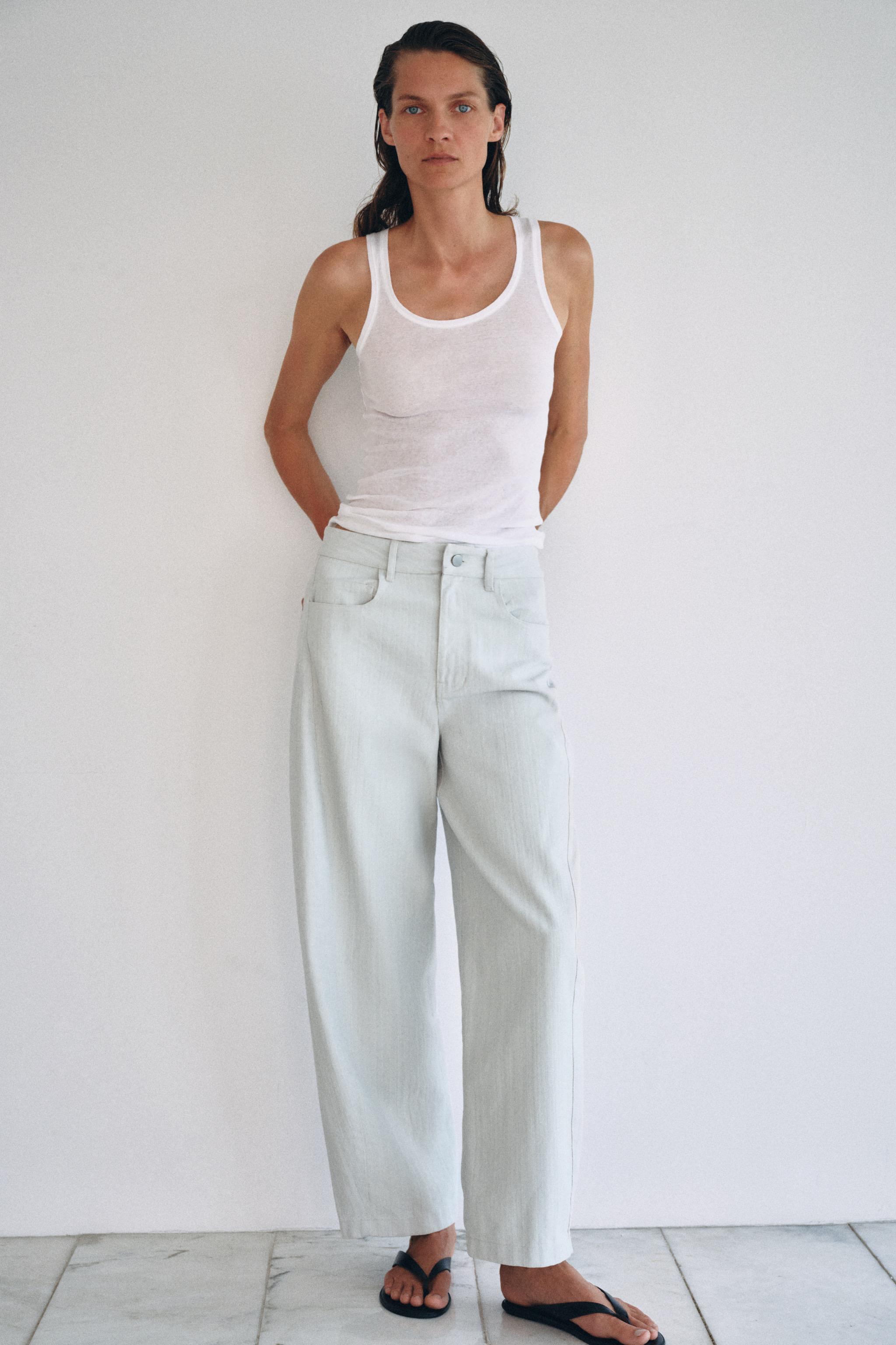 Брюки силуэта "баллон" ZW COLLECTION — ZARA
