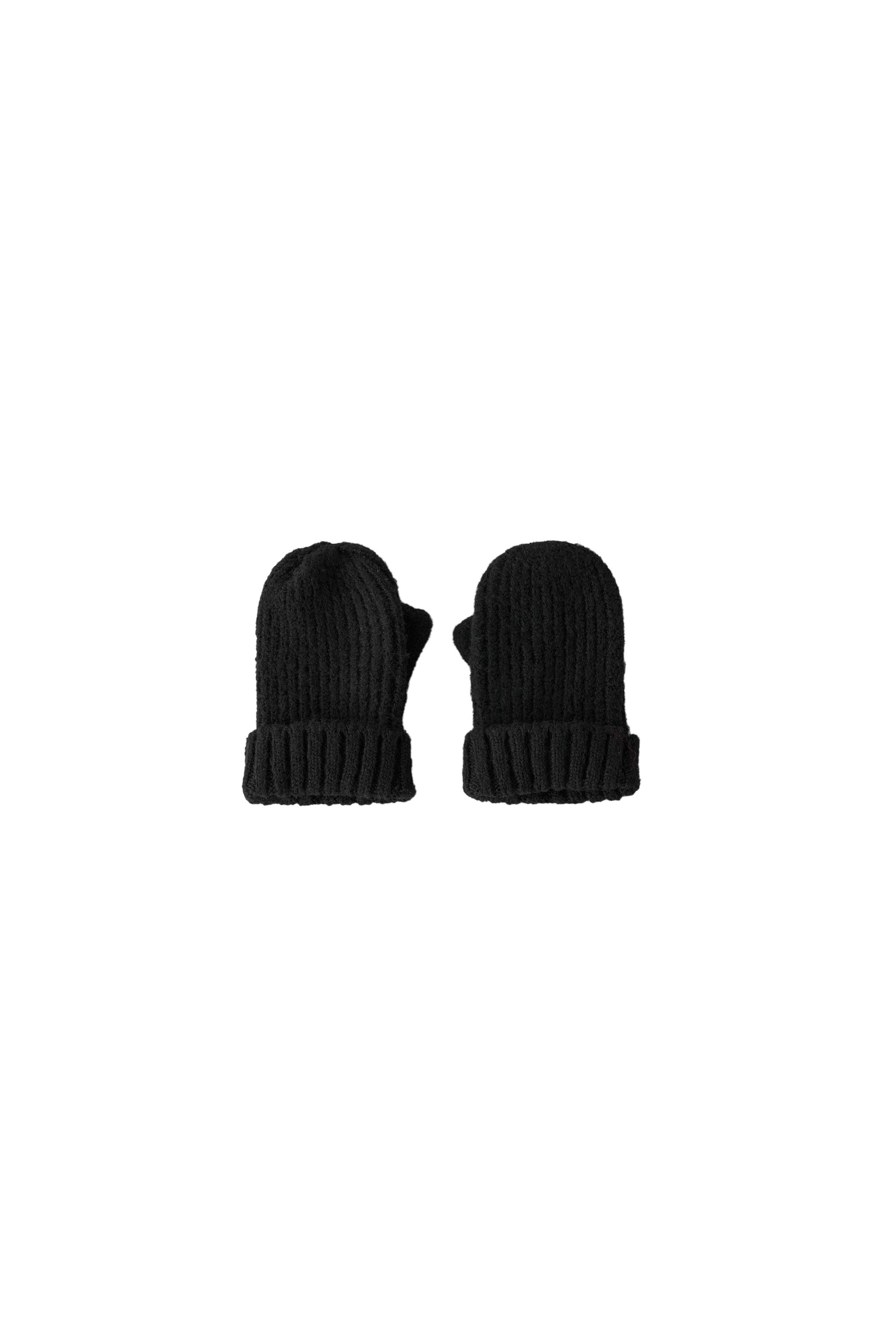 Варежки из трикотажа однотонные — ZARA