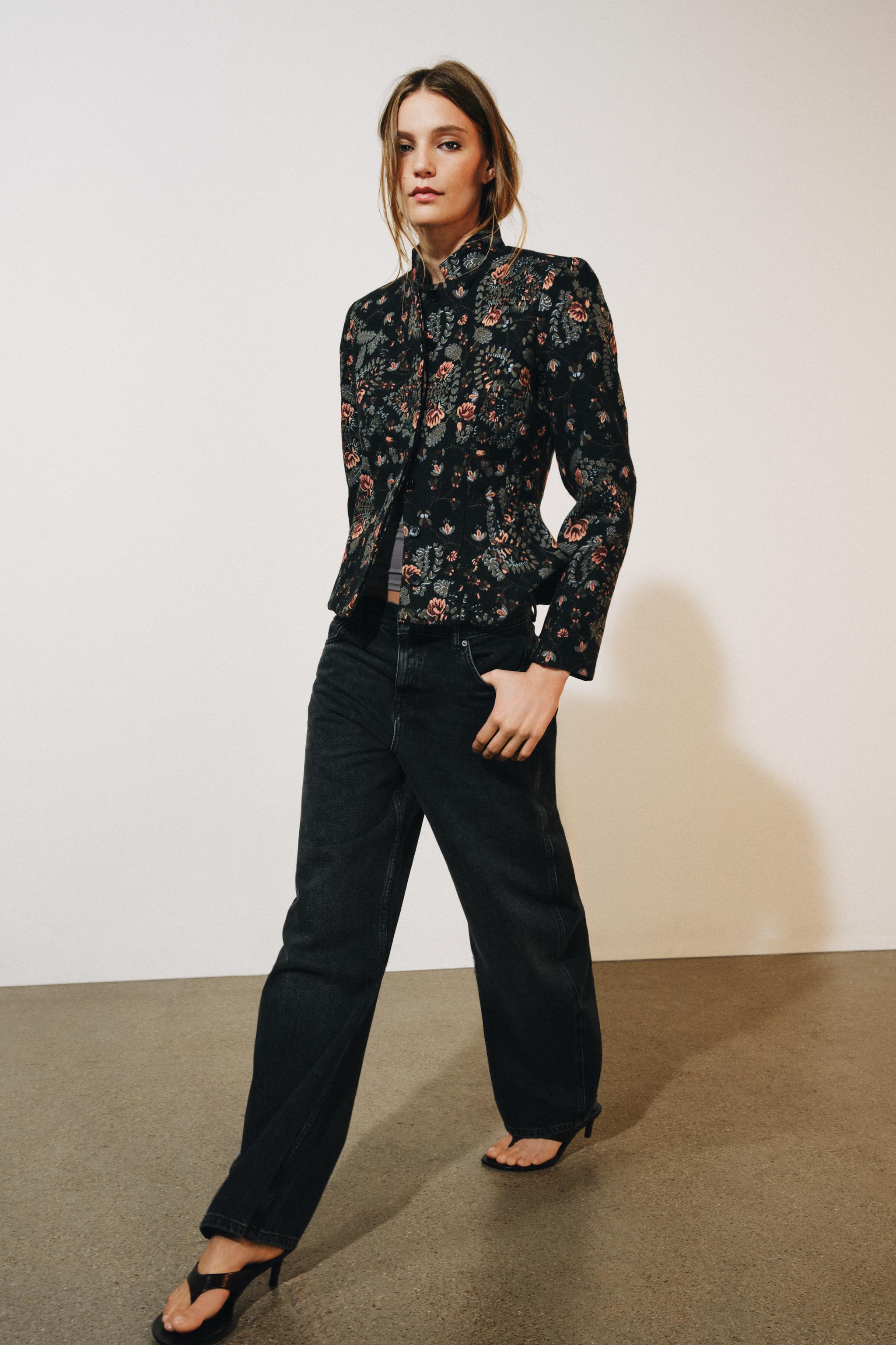 КУРТКА С БАСКОЙ — ZW COLLECTION — ZARA