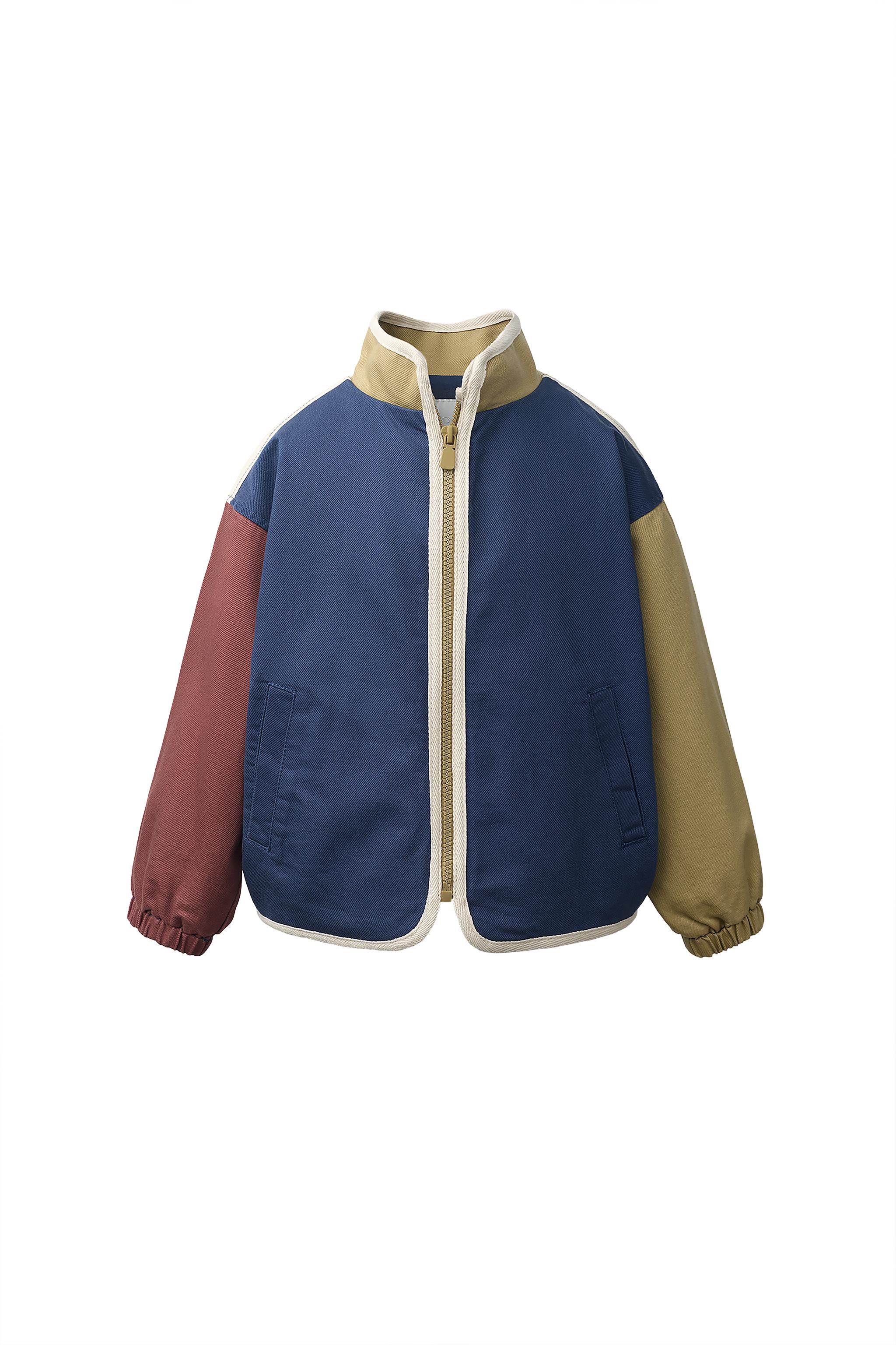 Куртка в стиле колор-блок — ZARA