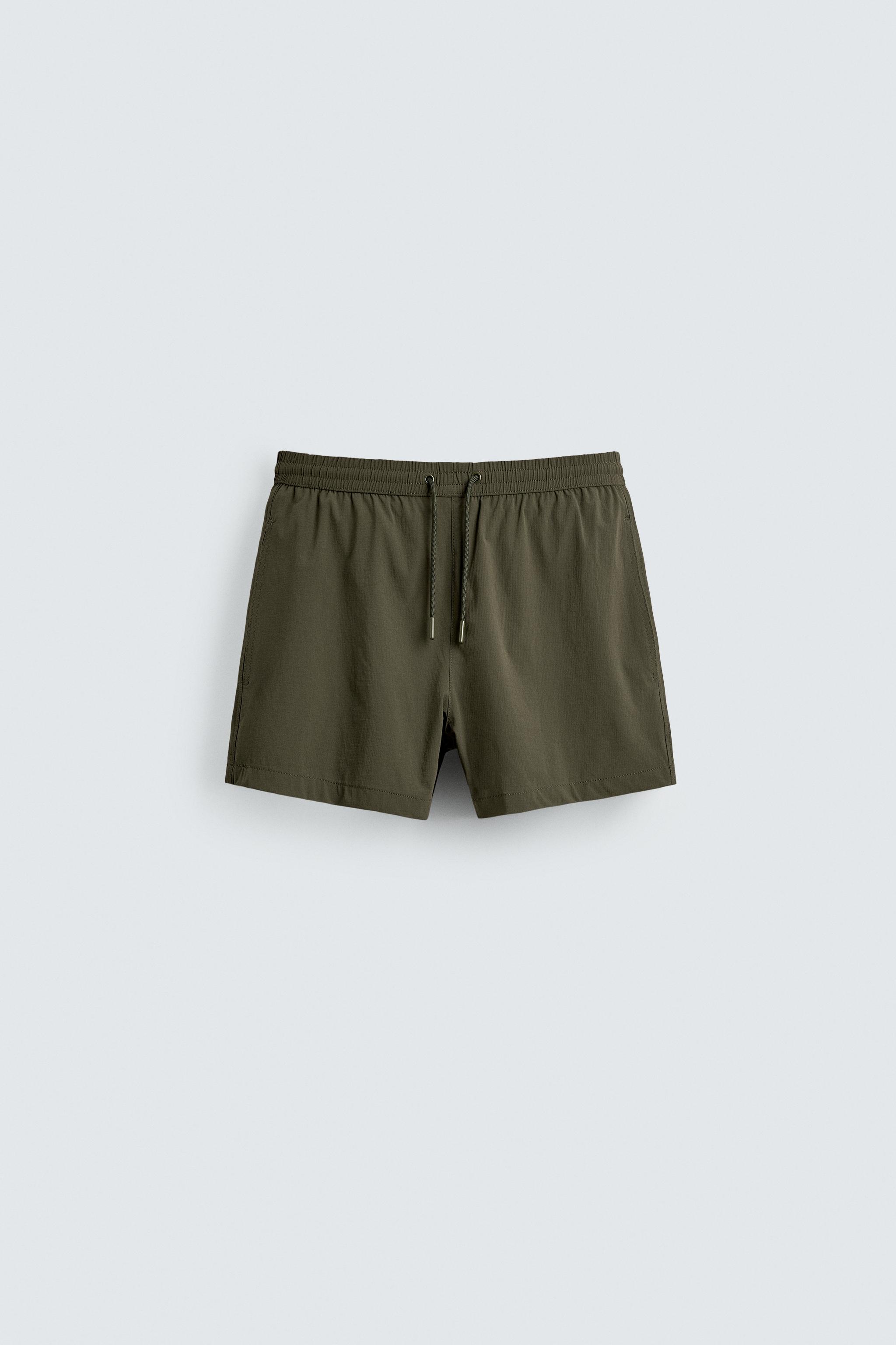 Плотные плавки короткой длины — ZARA