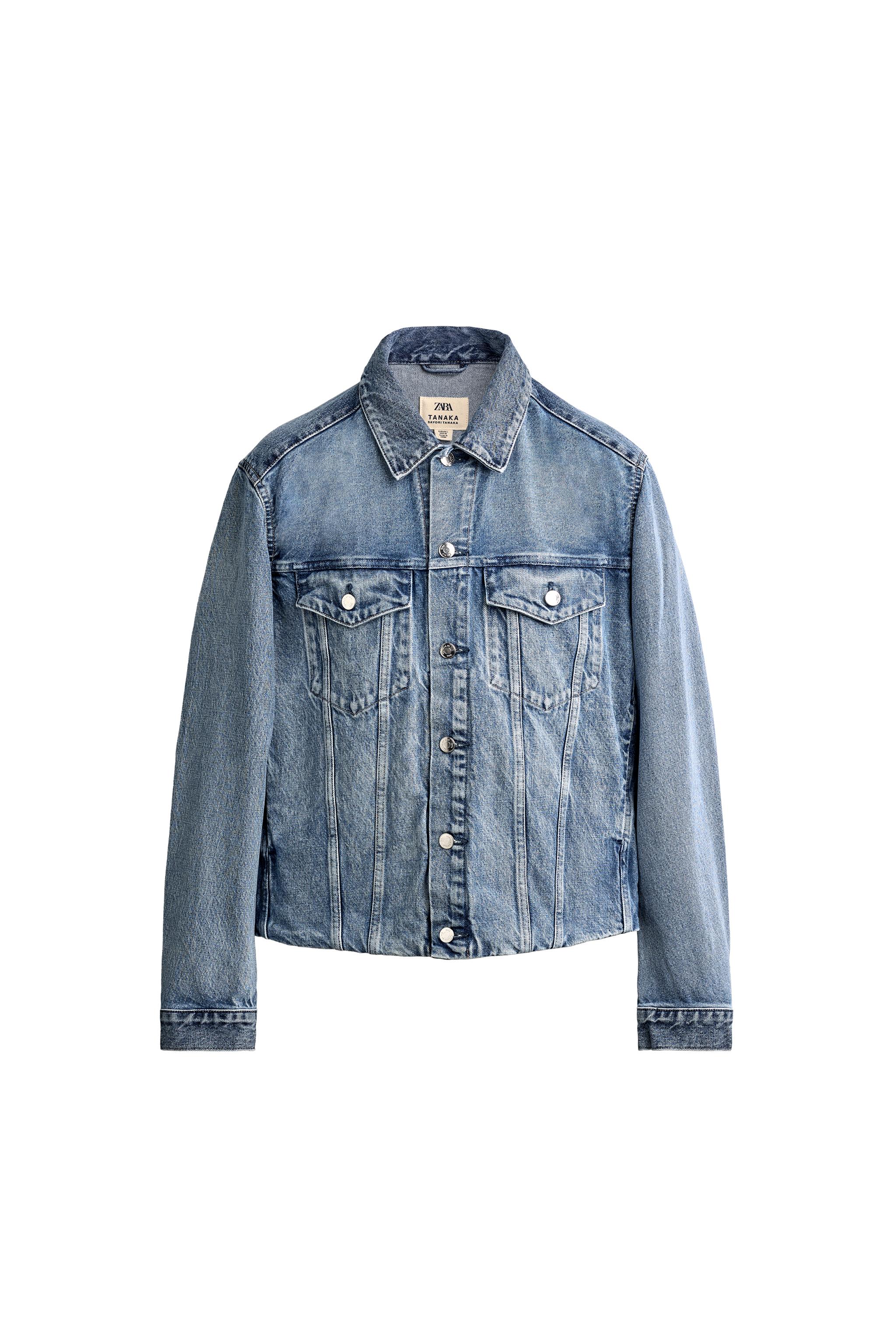 ДЖИНСОВАЯ КУРТКА TRUCKER 2026 TANAKA NY TYO LTD.© — ZARA
