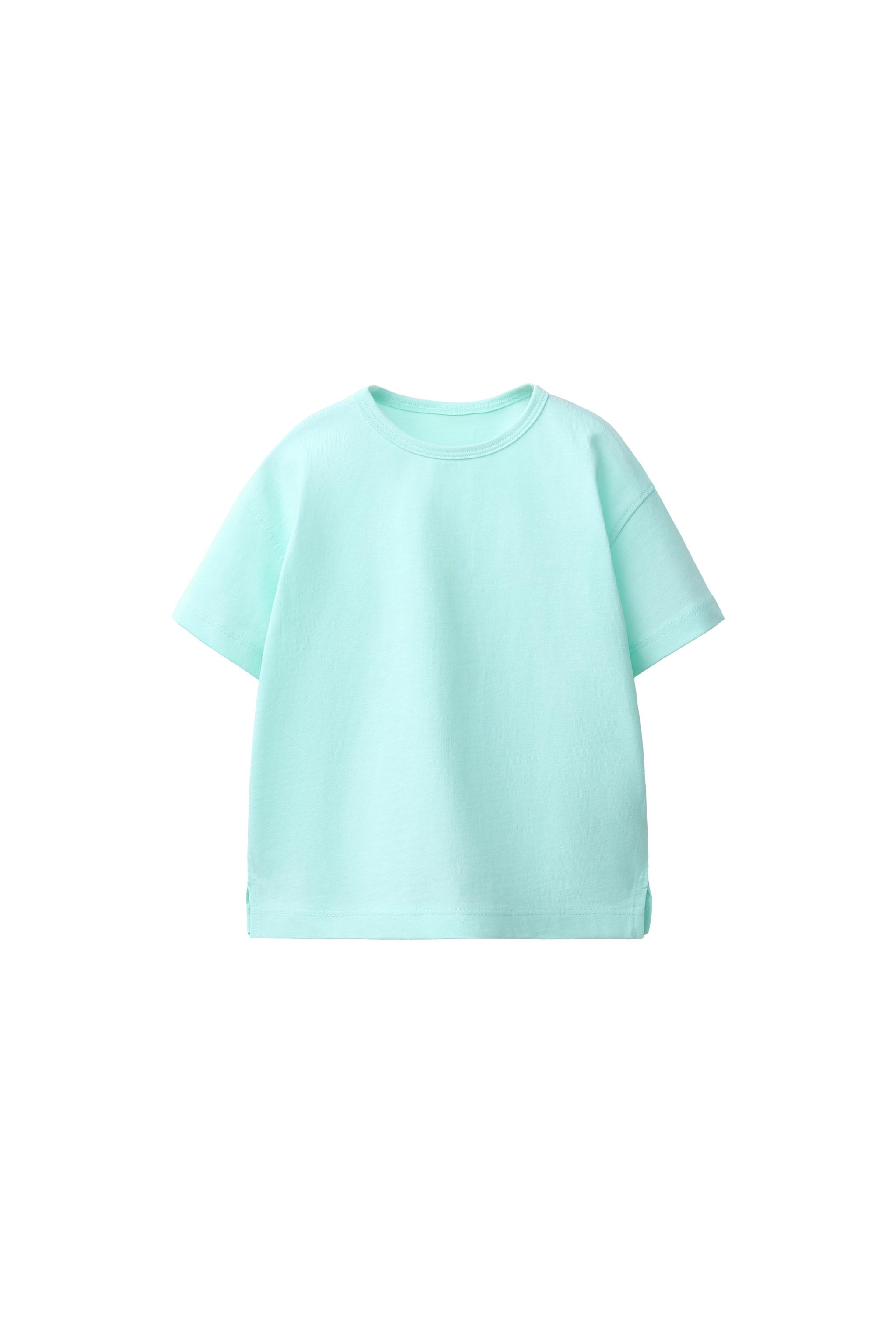 Футболка однотонная — ZARA