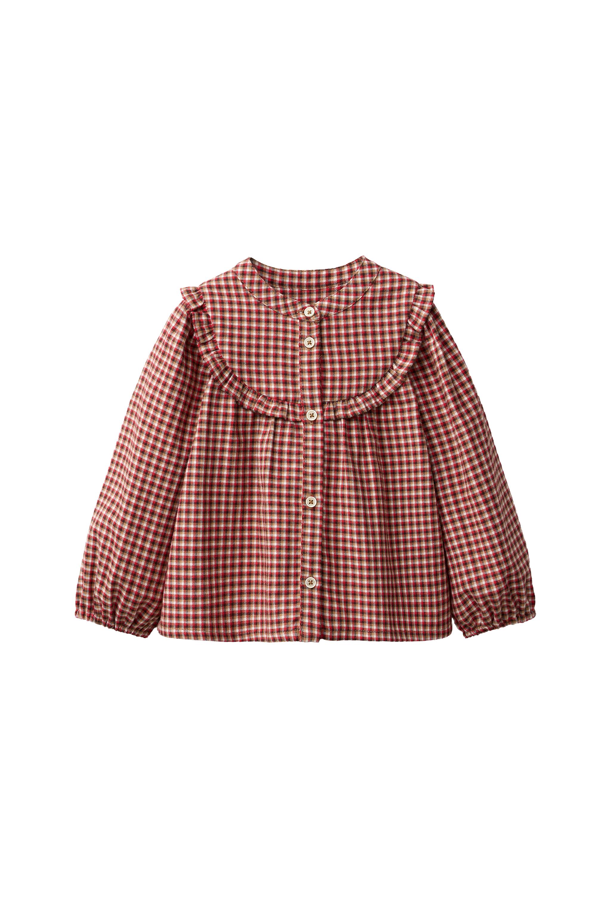 CHECKS PRINT SHIRT — ZARA