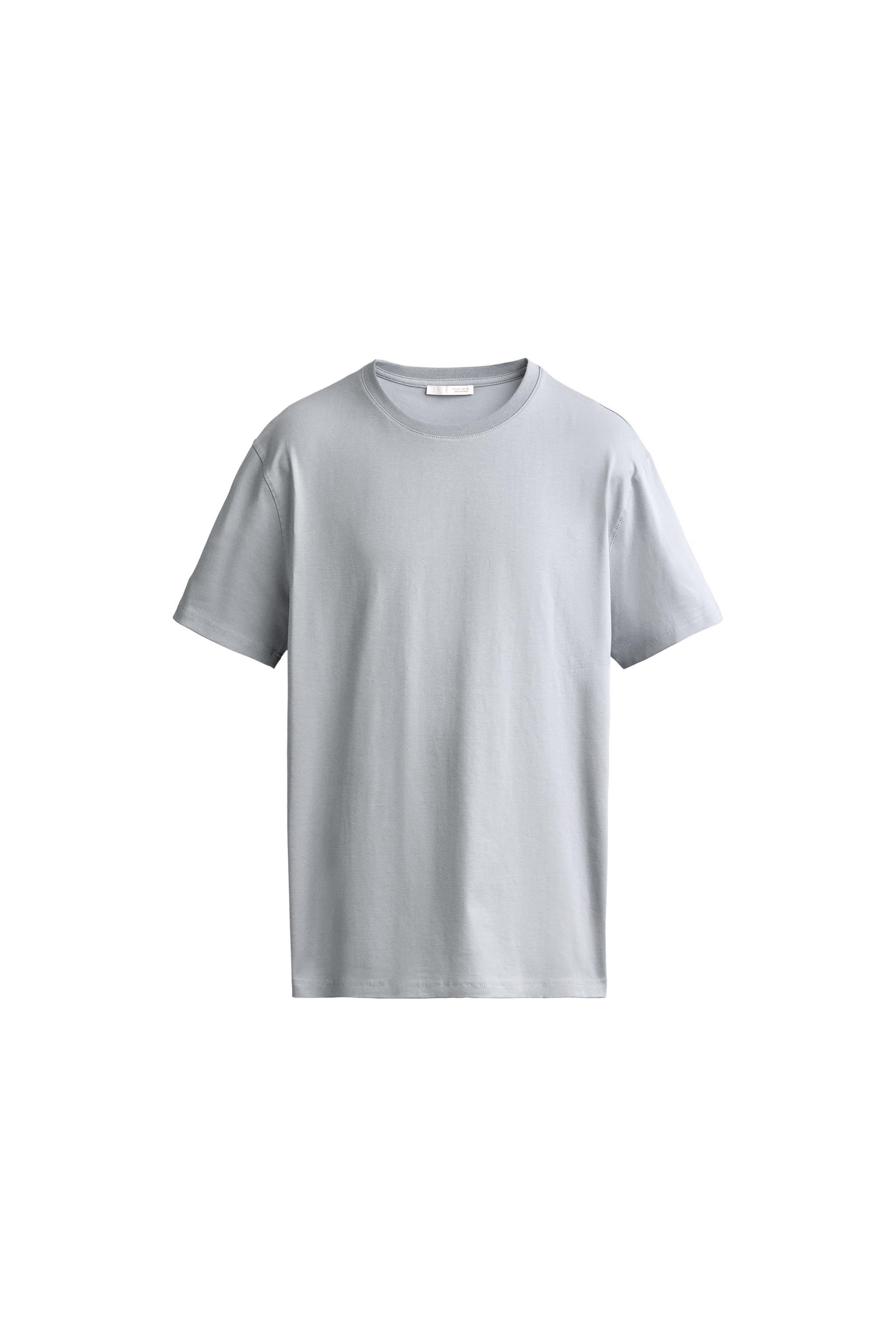 Базовая футболка средней плотности /02 — ZARA
