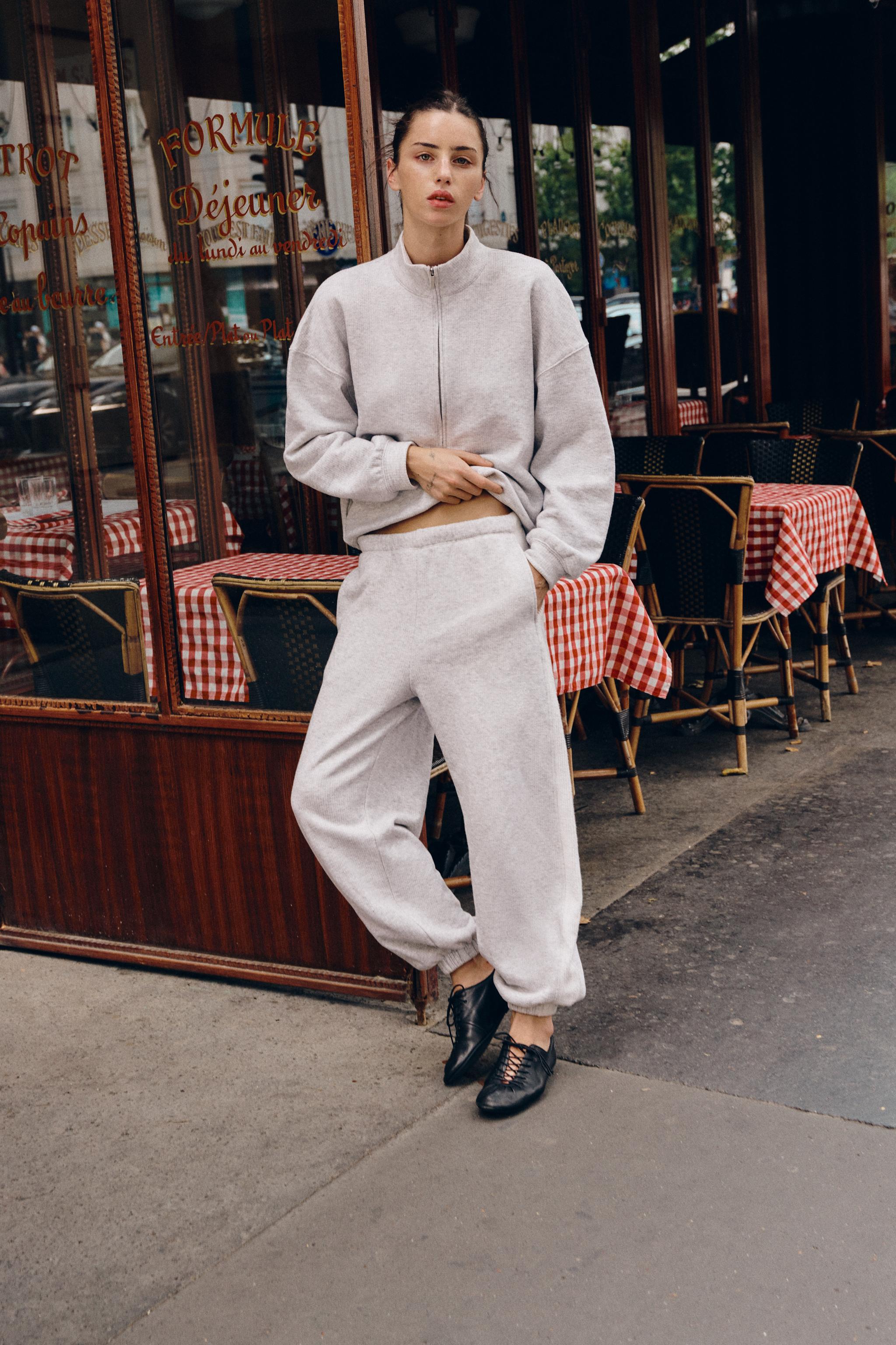 Джоггеры из флиса — ZARA