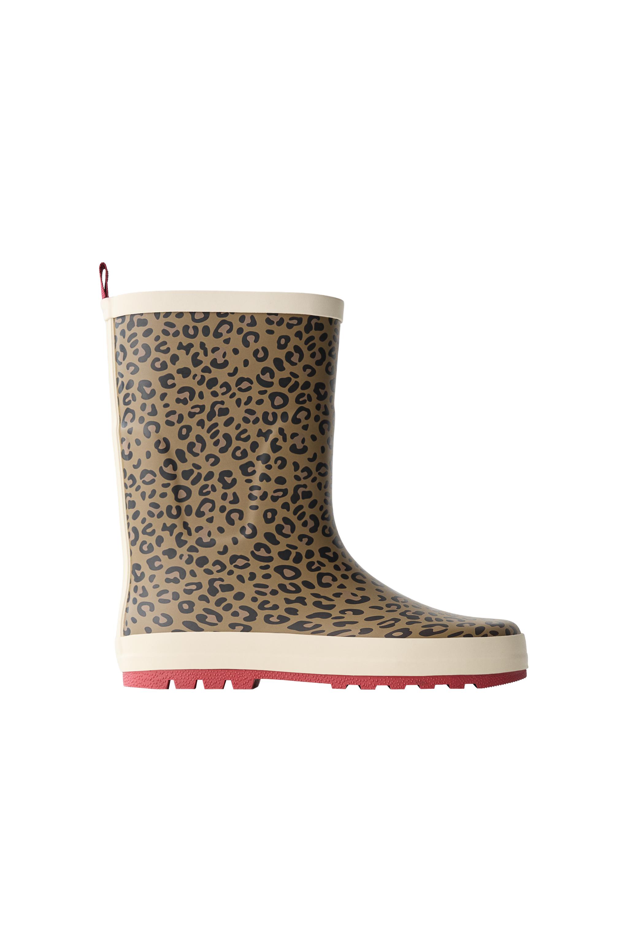 ANIMAL PRINT WELLIES — ZARA