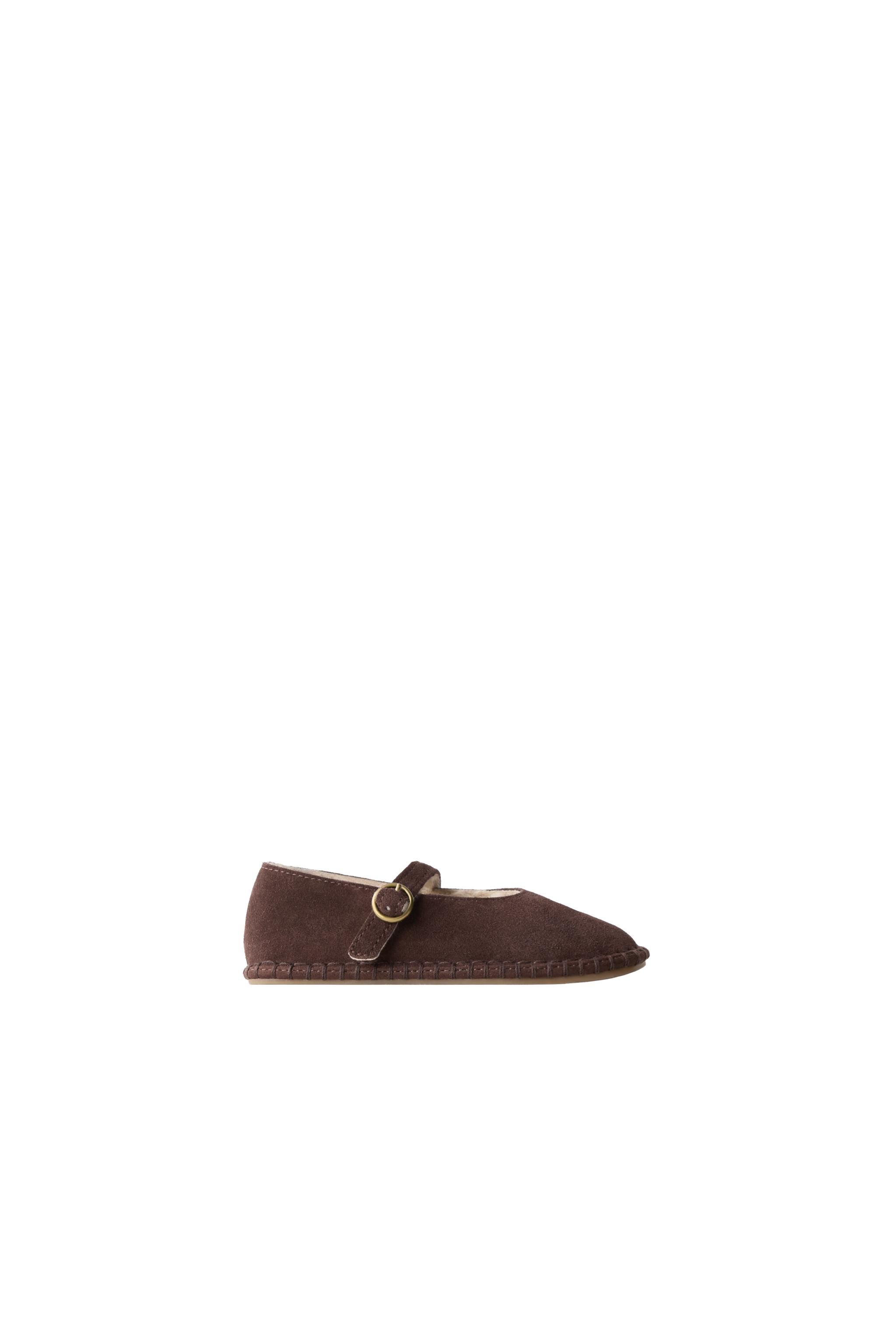 LEATHER LINED BALLERINA SHOES — ZARA