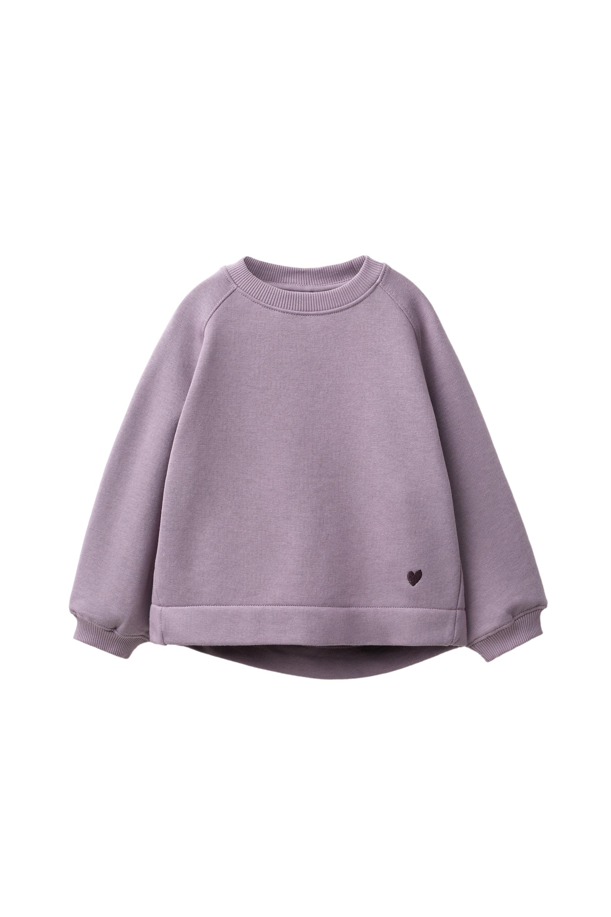 Спортивный свитшот с вышивкой — ZARA