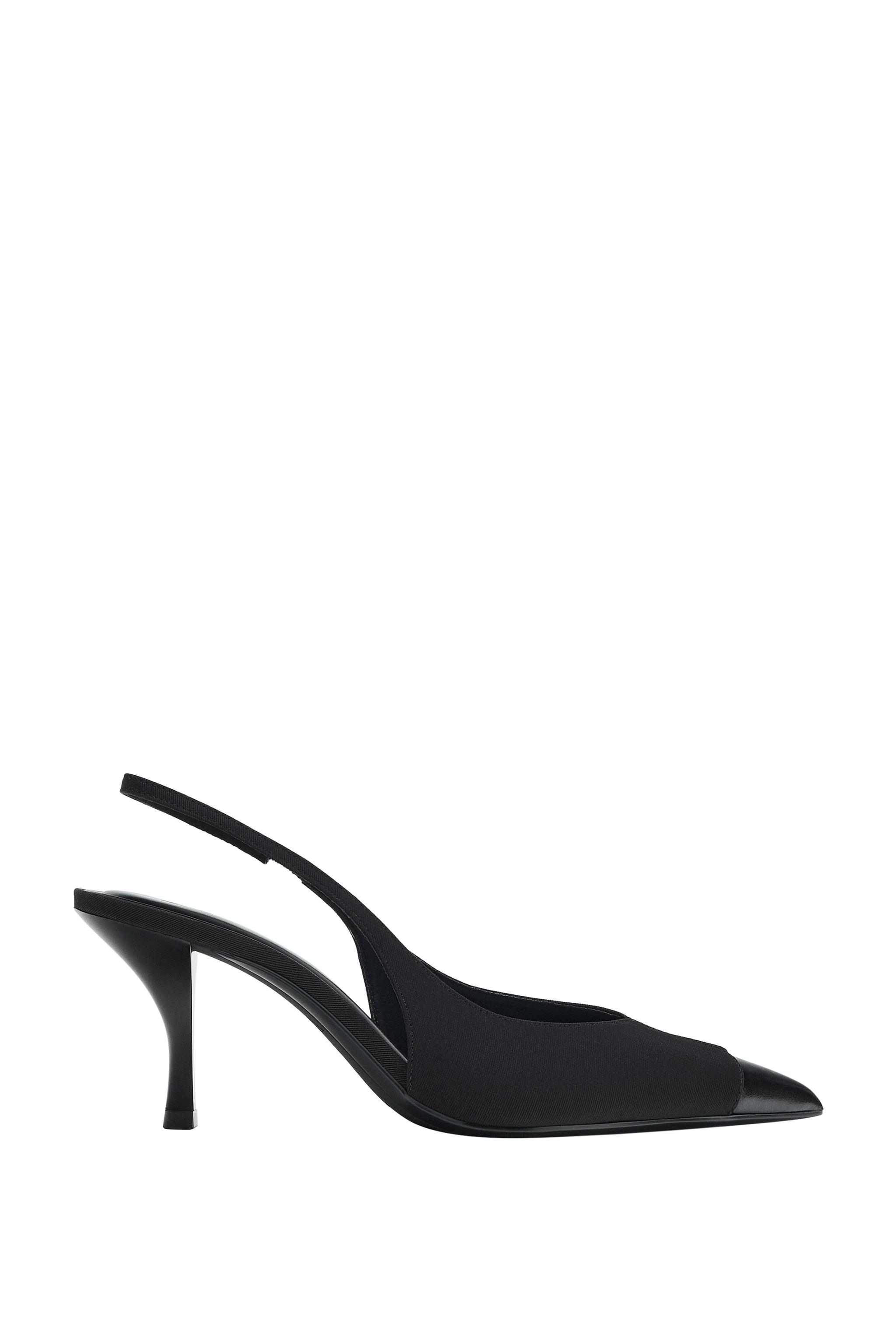 Туфли с открытой пяткой на каблуке — ZARA