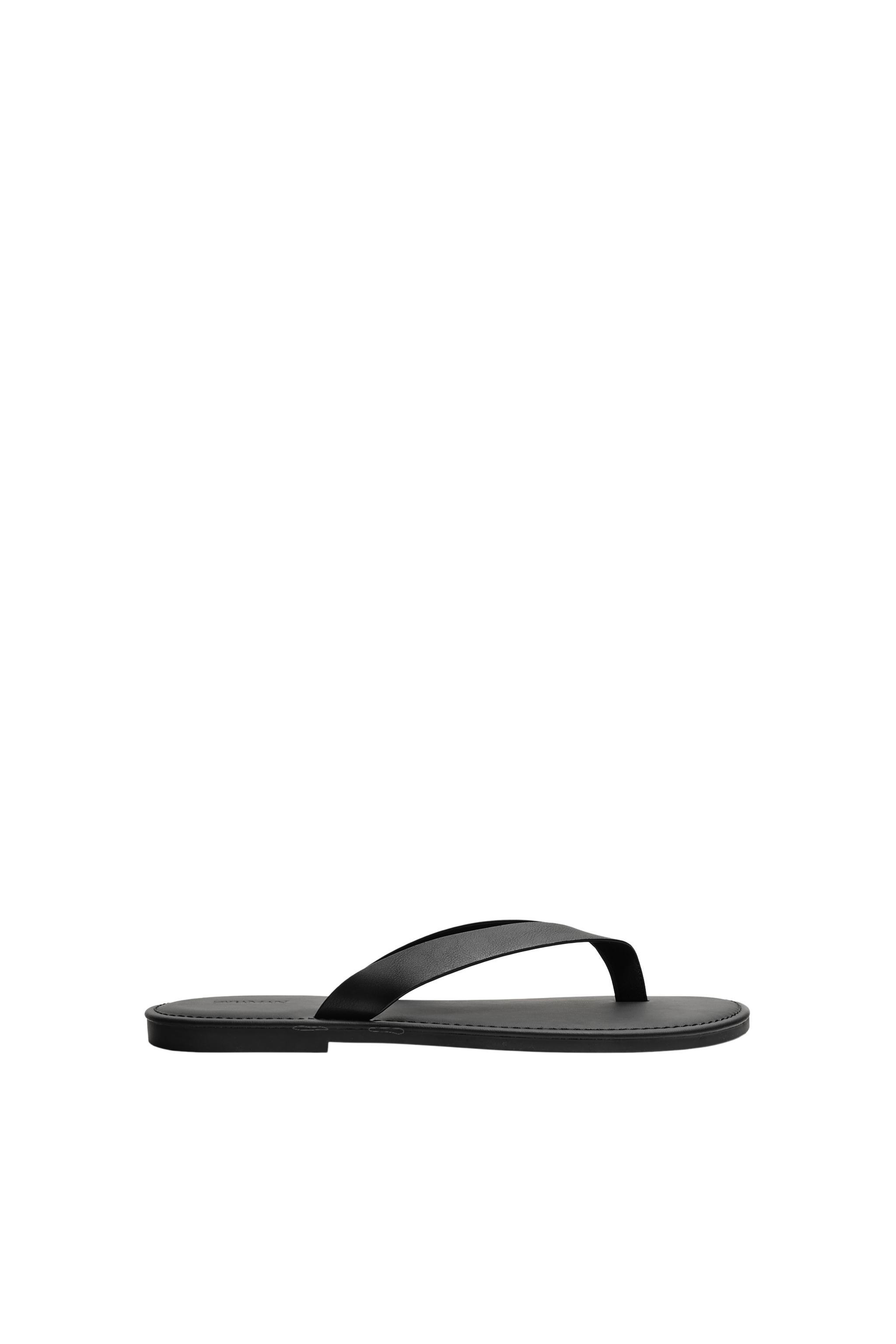 Сандалии с тонкими ремешками — ZARA