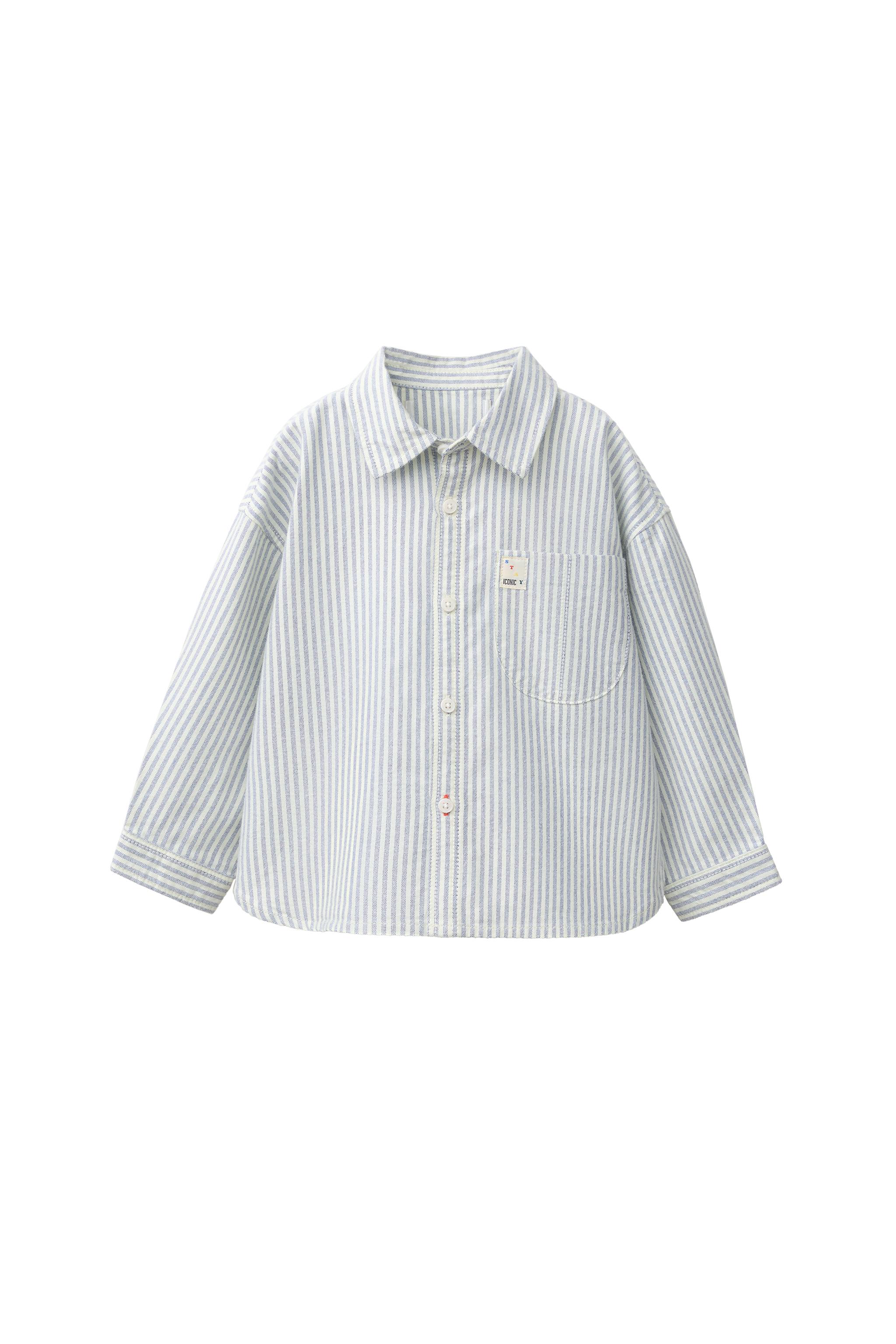 РУБАШКА В ПОЛОСКУ — ZARA