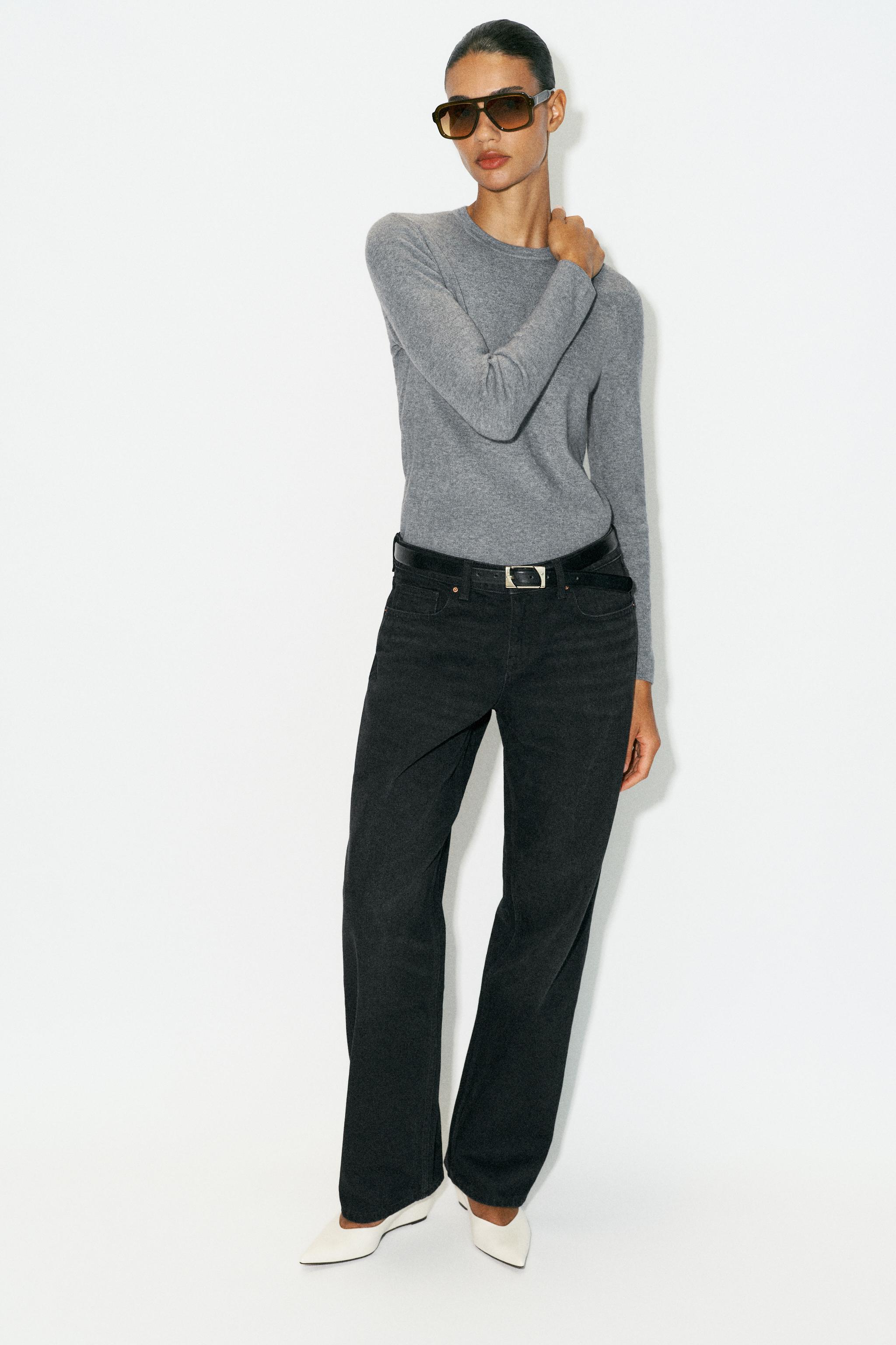 МЯГКИЙ ТРИКОТАЖНЫЙ СВИТЕР — ZARA