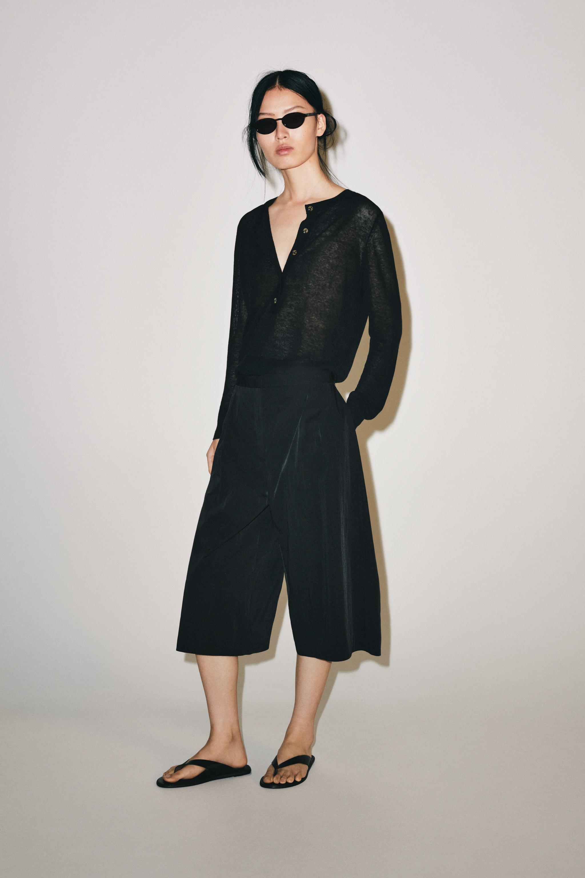 ТЕХНИЧНЫЕ ШОРТЫ — ZW COLLECTION — ZARA