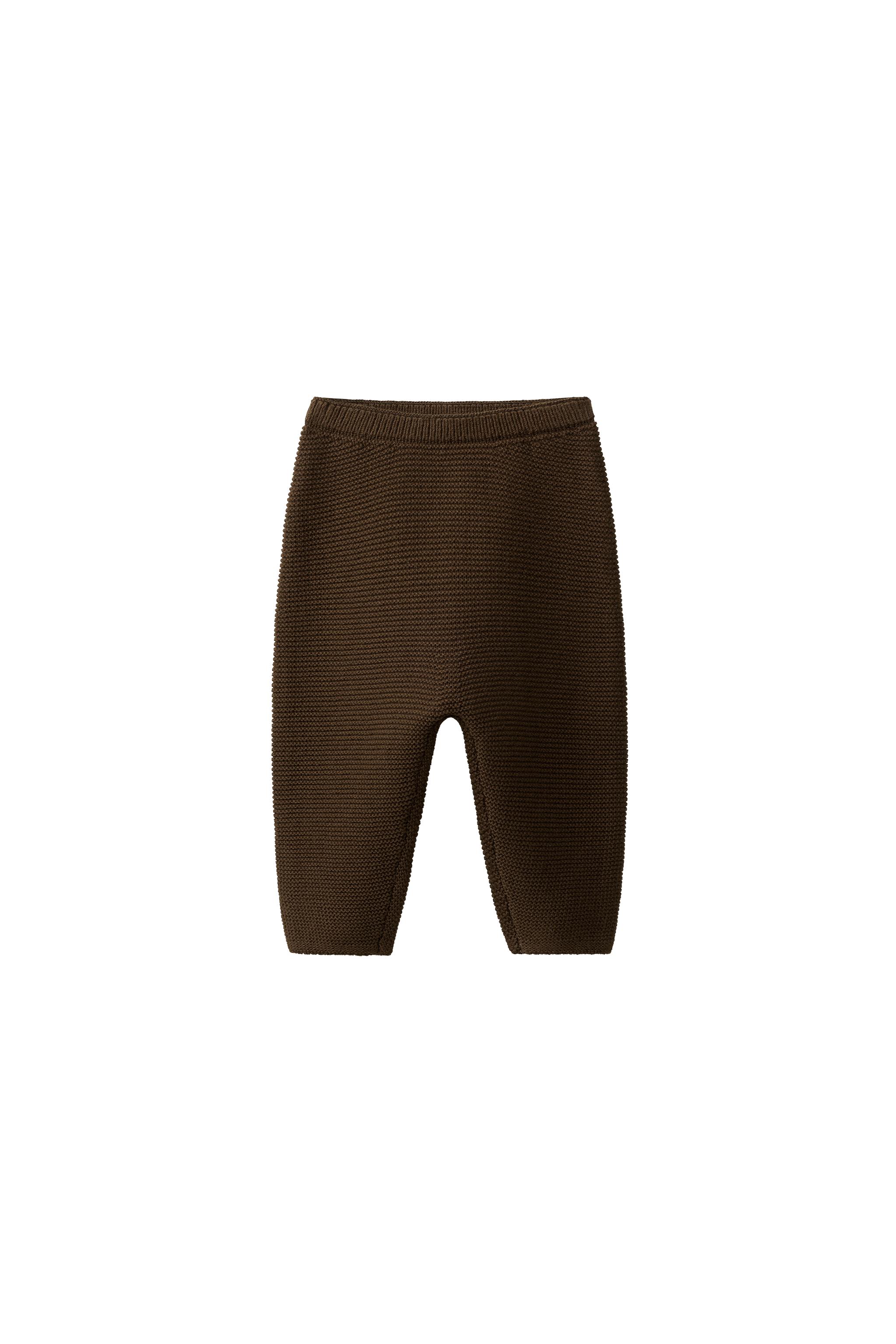 Брюки трикотажного плетения — ZARA