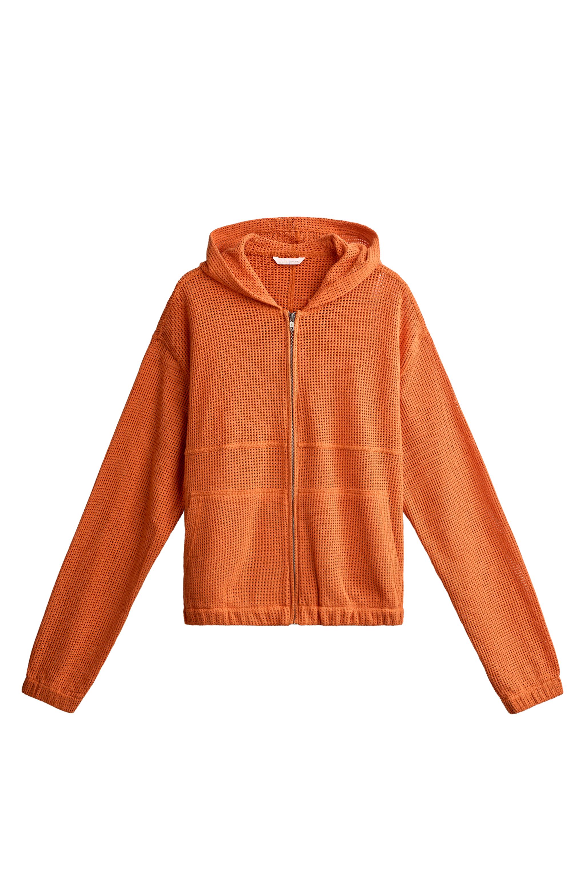 КУРТКА-РУБАШКА СВОБОДНОГО КРОЯ ИЗ СЕТЧАТОЙ ТКАНИ — ZARA