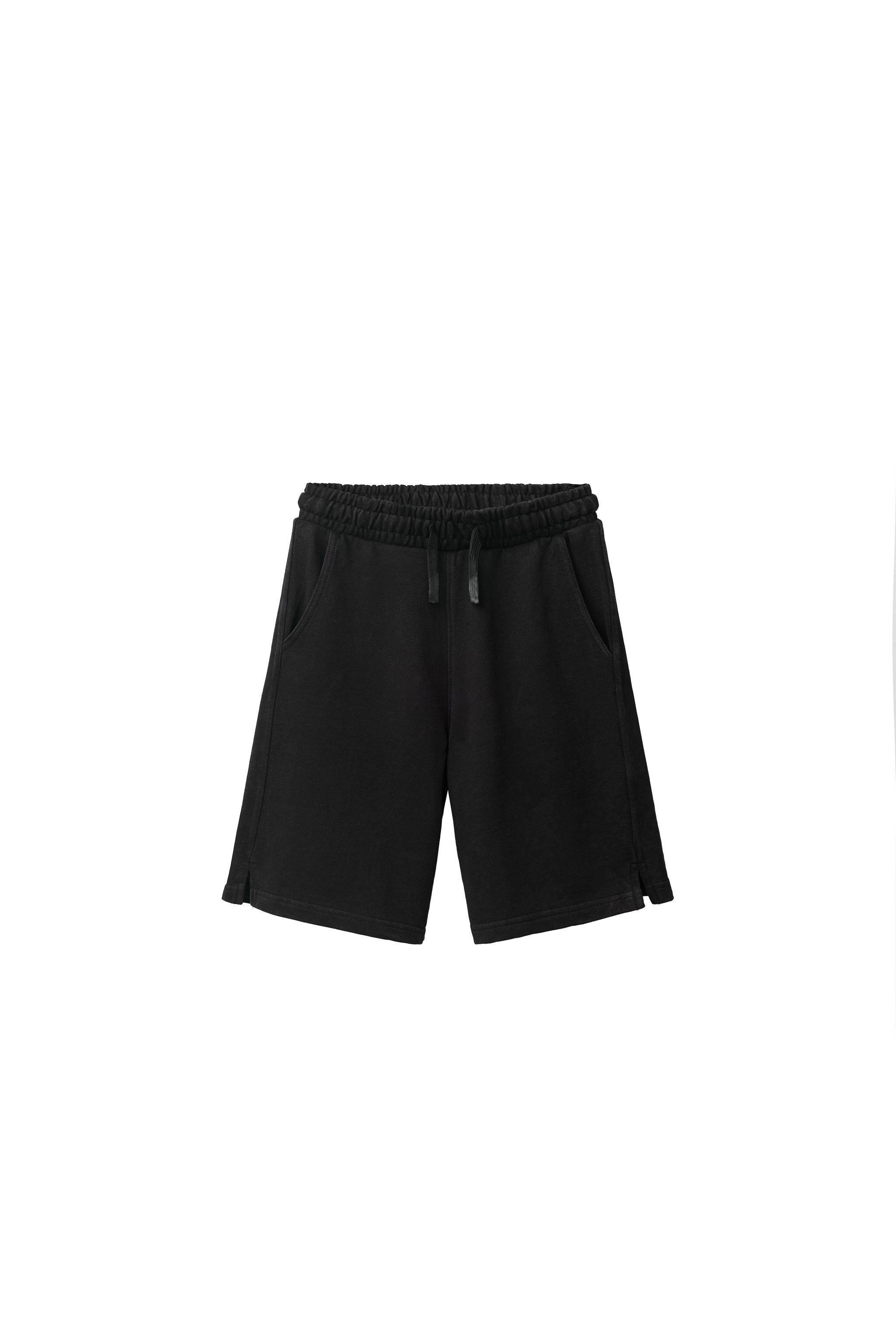 Бермуды из плюша с эффектом выцветания — ZARA