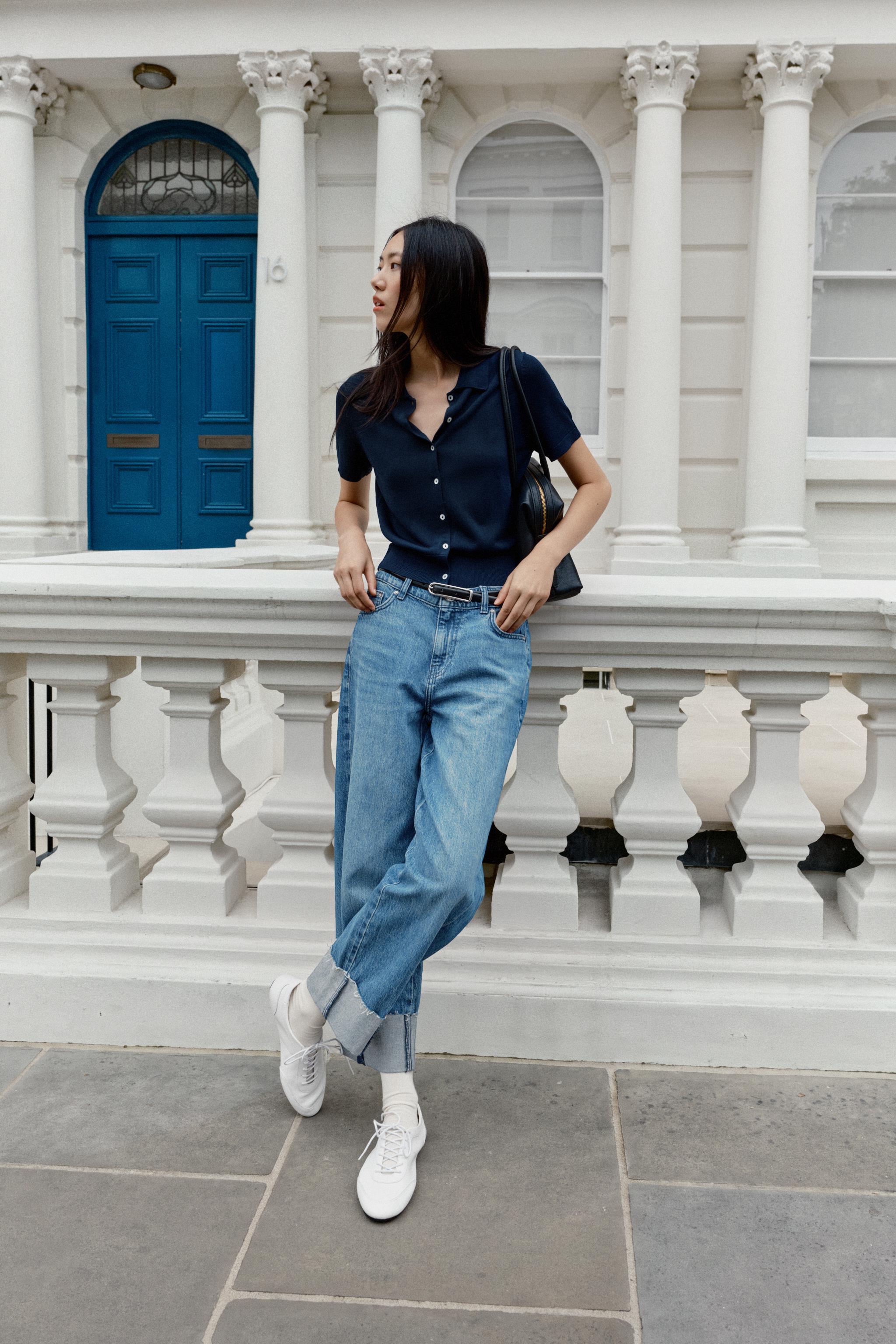 Кардиган из трикотажа с коротким рукавом — ZARA