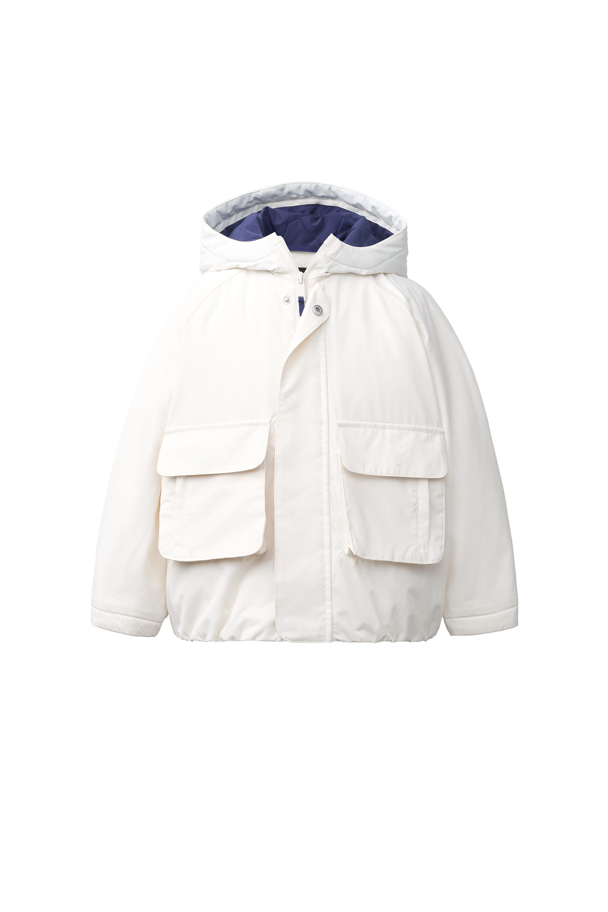 ПАРКА С КОНТРАСТНЫМИ ДЕТАЛЯМИ WATER REPELLENT — ZARA