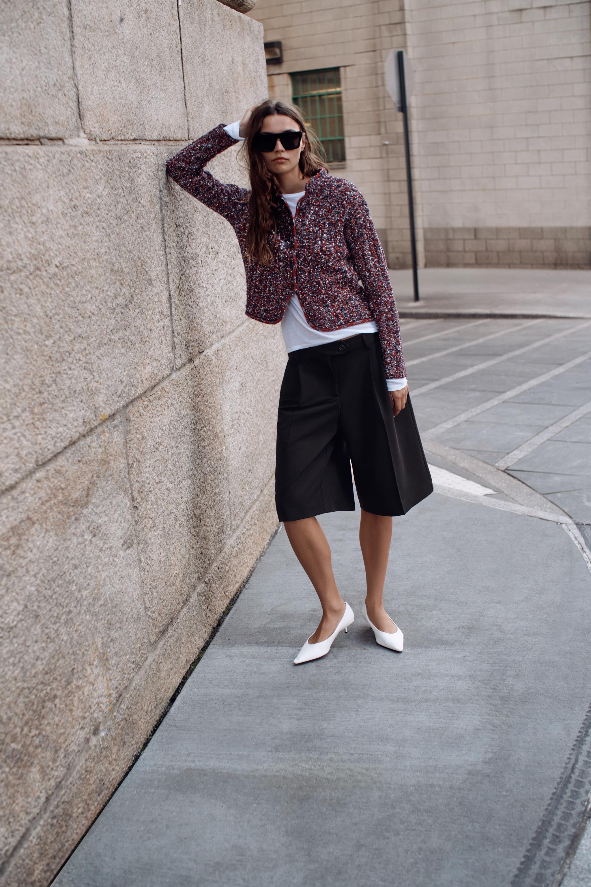 Фактурный вязаный кардиган — ZARA