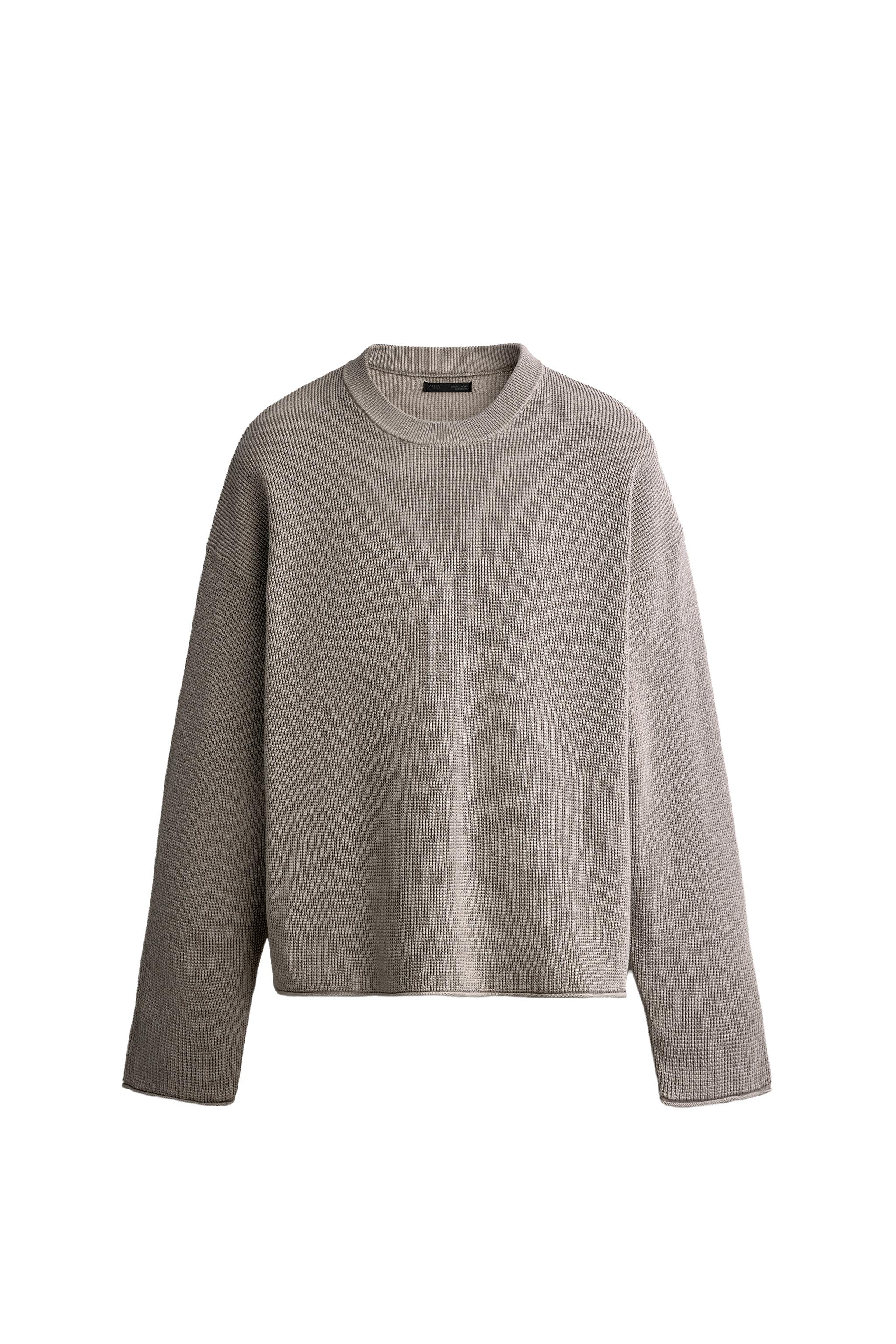 Фактурный джемпер — ZARA