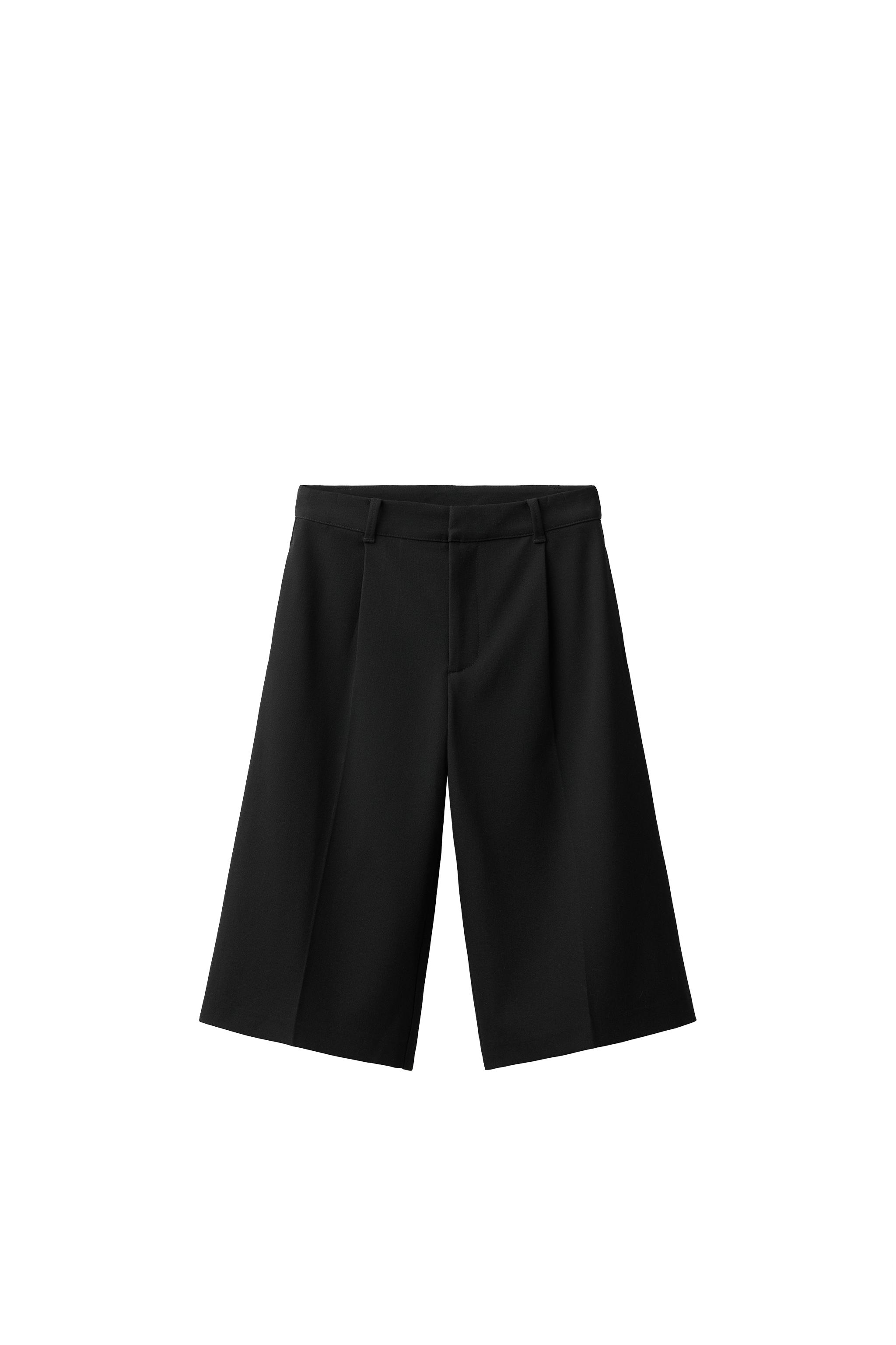 Бермуды с плиссировкой — ZARA