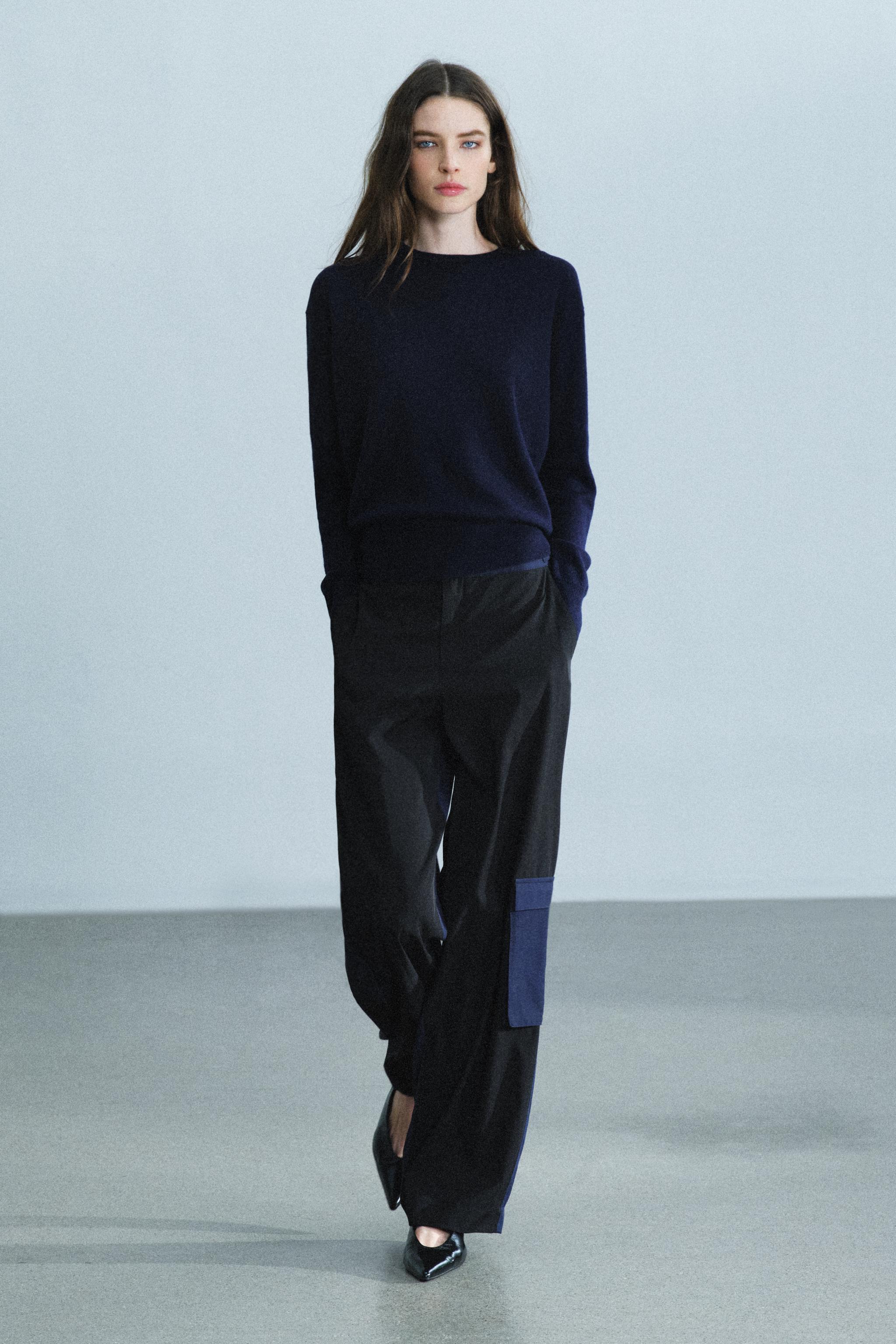 Брюки ZW COLLECTION с карманами-комбинацией — ZARA