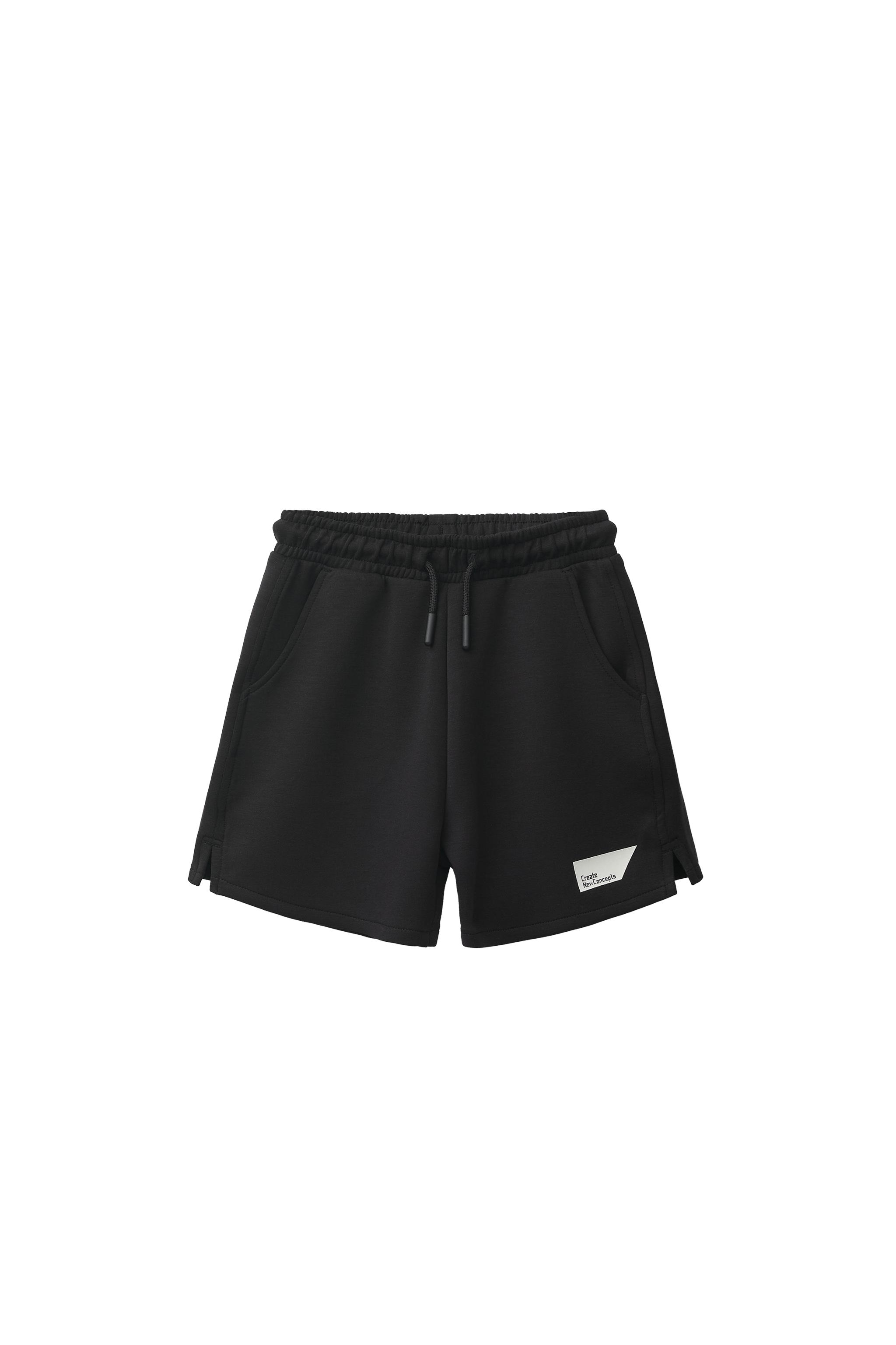 Бермуды из интерлока с лейблом — ZARA