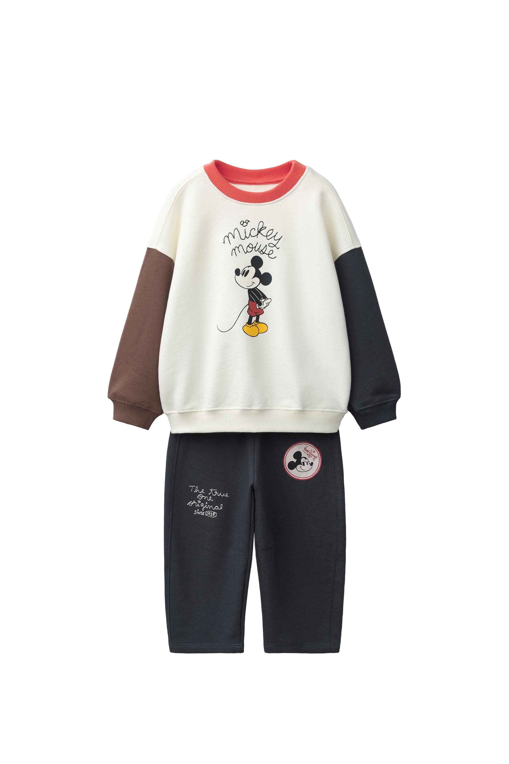 Свитшот с вышивкой и джоггеры Mickey Mouse © DISNEY — ZARA