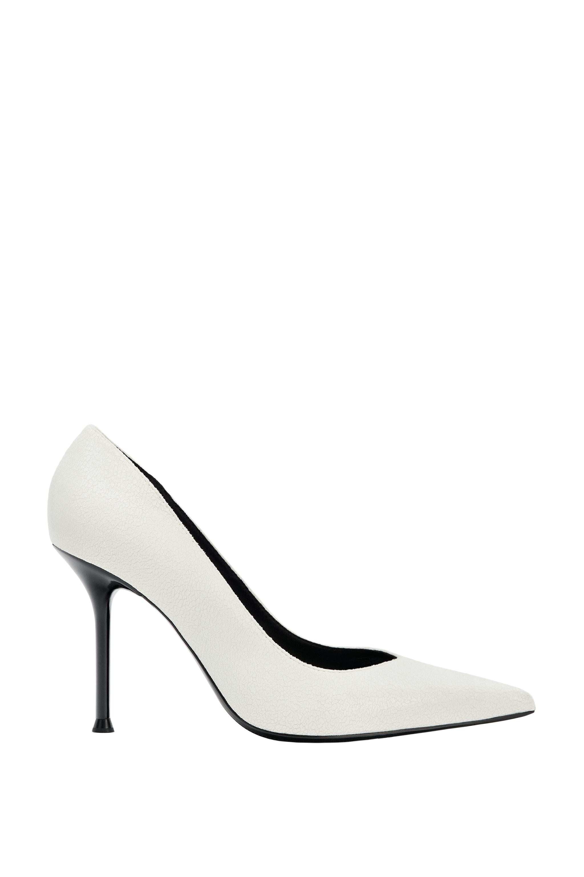 ТУФЛИ С ЭФФЕКТОМ КРАКЛЕ — ZARA