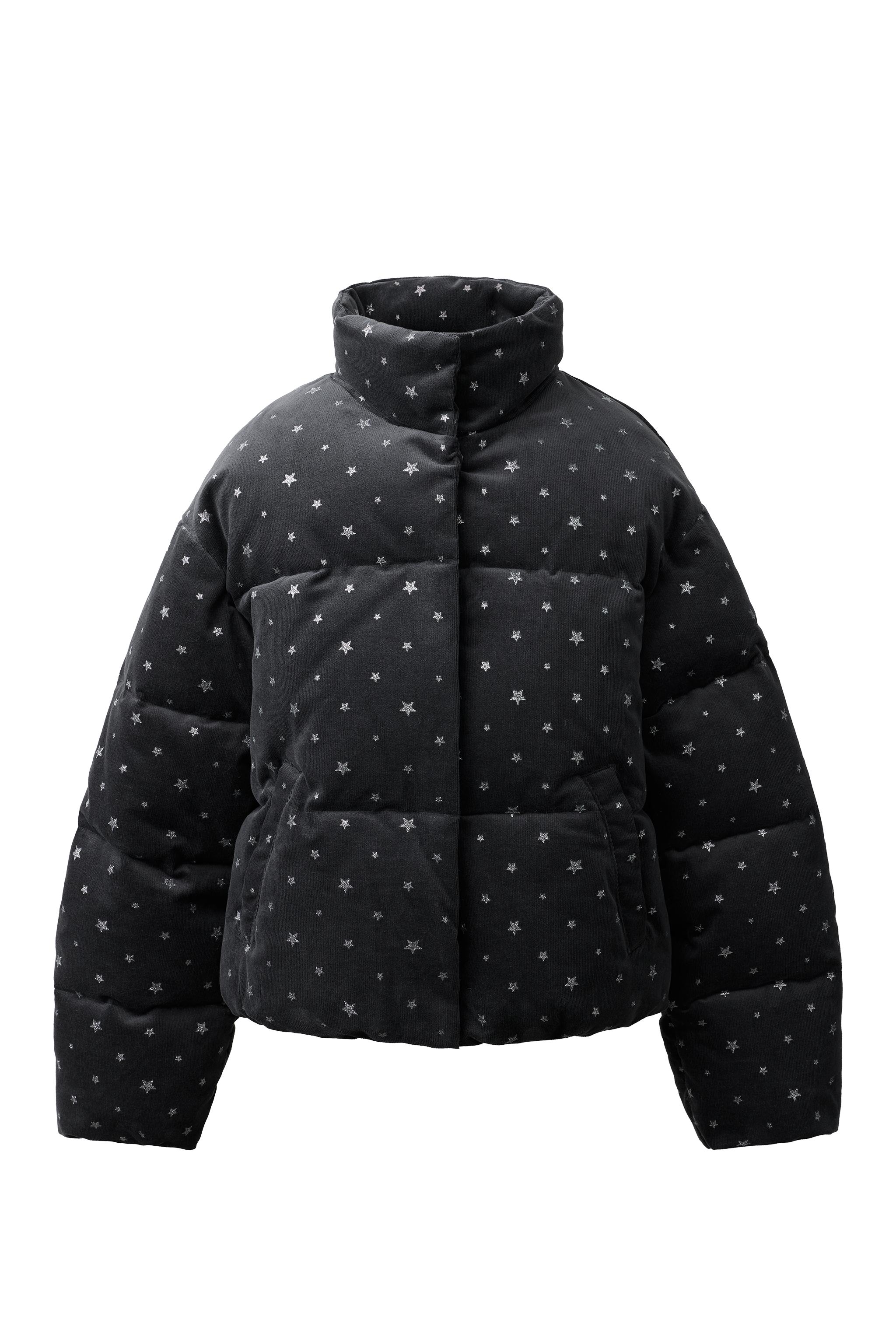 STAR MICROCORDUROY PADDED JACKET — ZARA