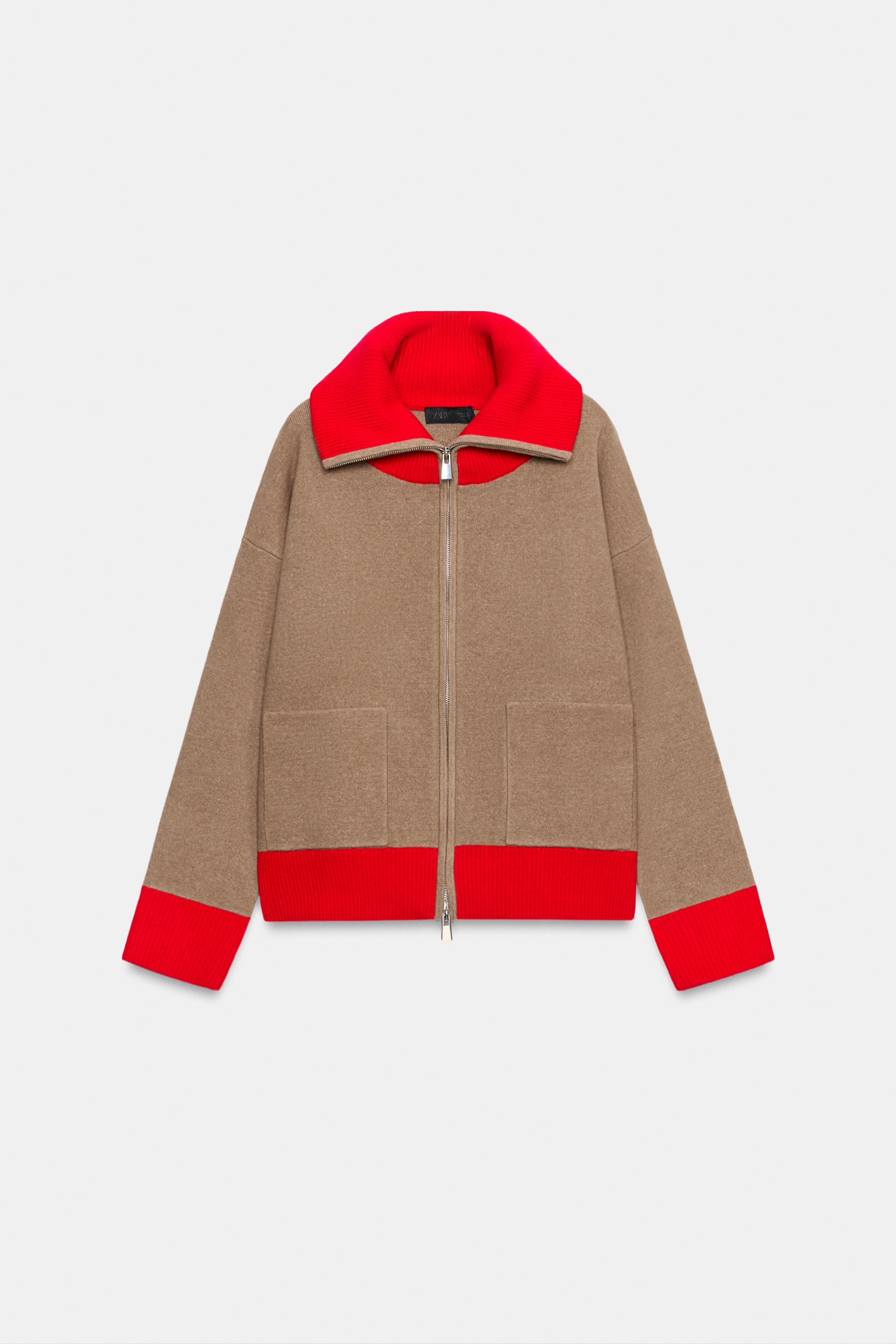 COMBINED CARDINGAN — ZARA