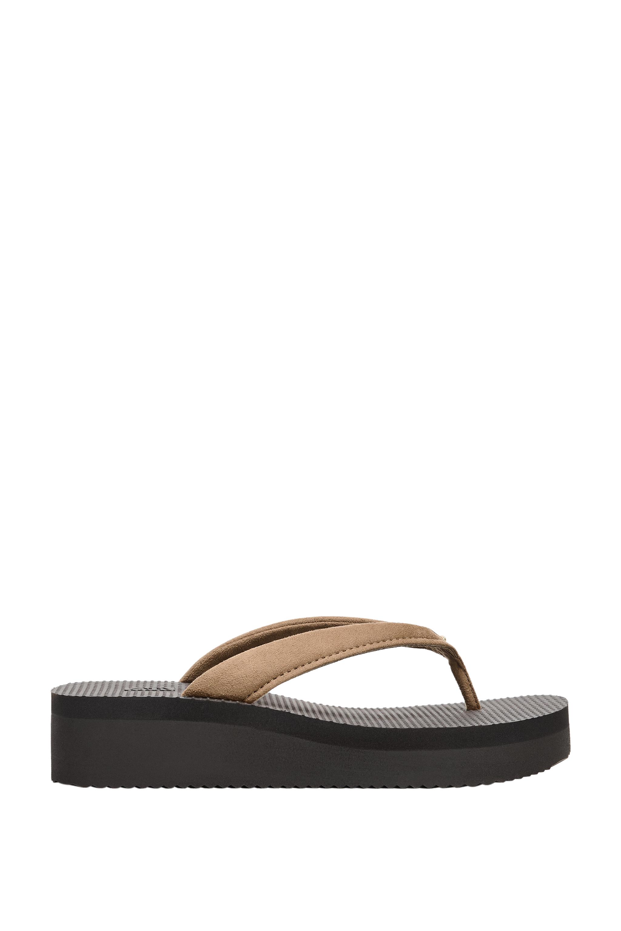 БОСОНОЖКИ НА ПЛАТФОРМЕ — ZARA