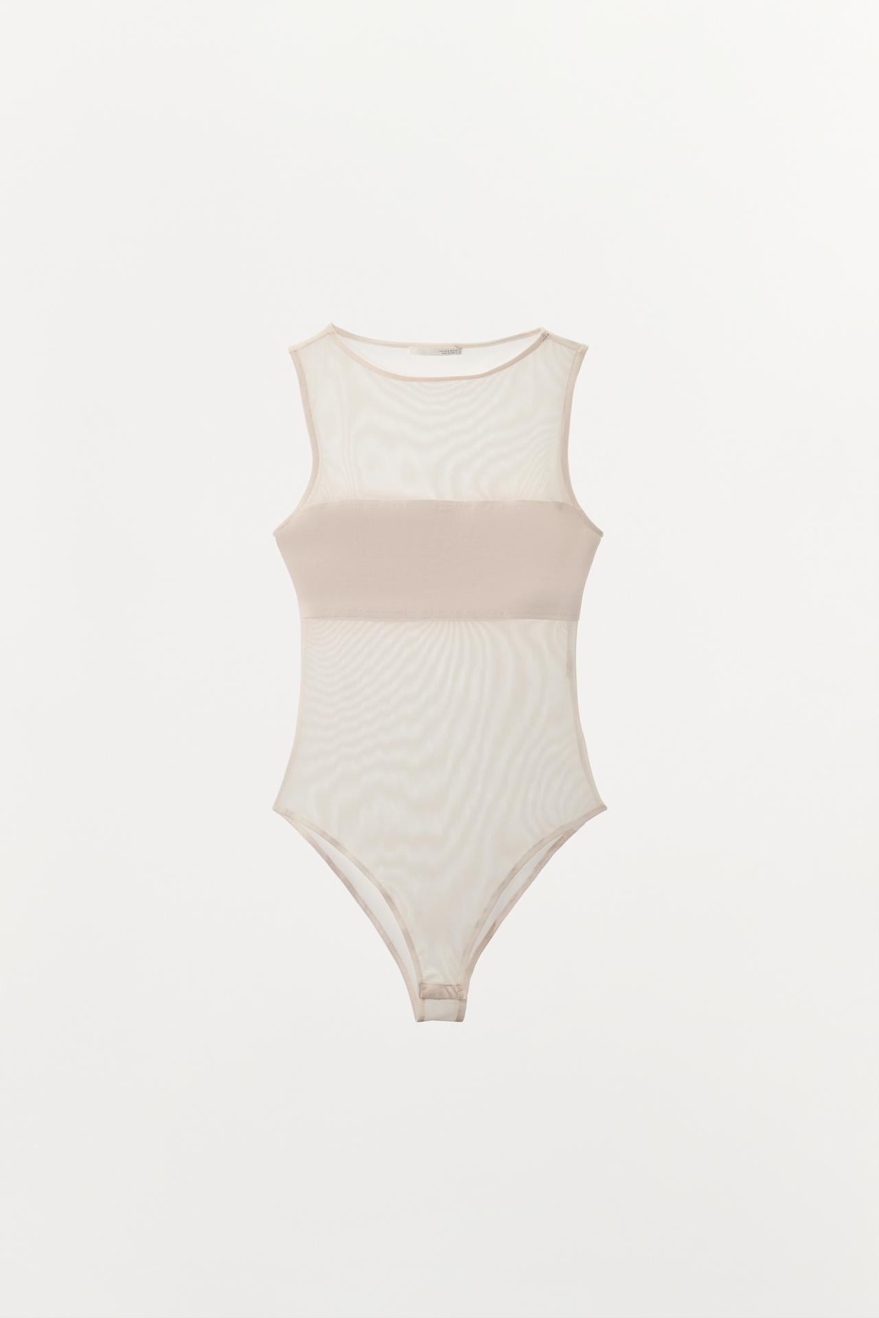 Боди COMBINED TULLE